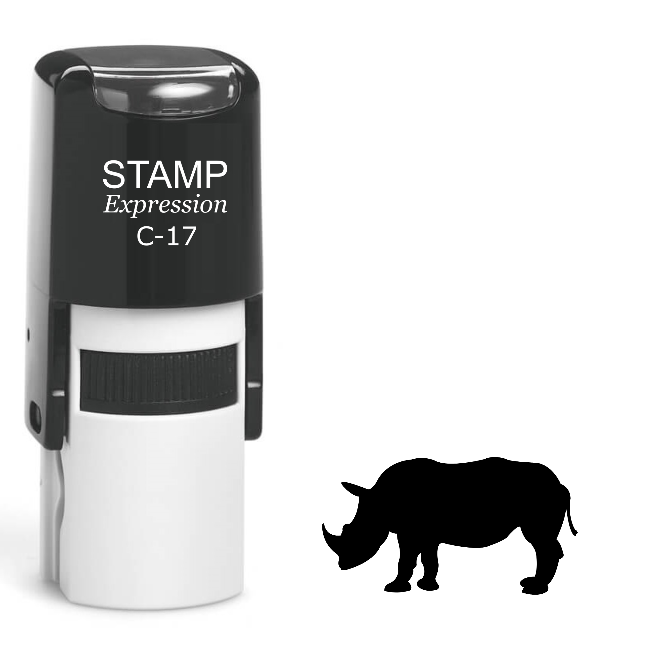 Rhinoceros Self Inking Rubber Stamp (SH-61687)