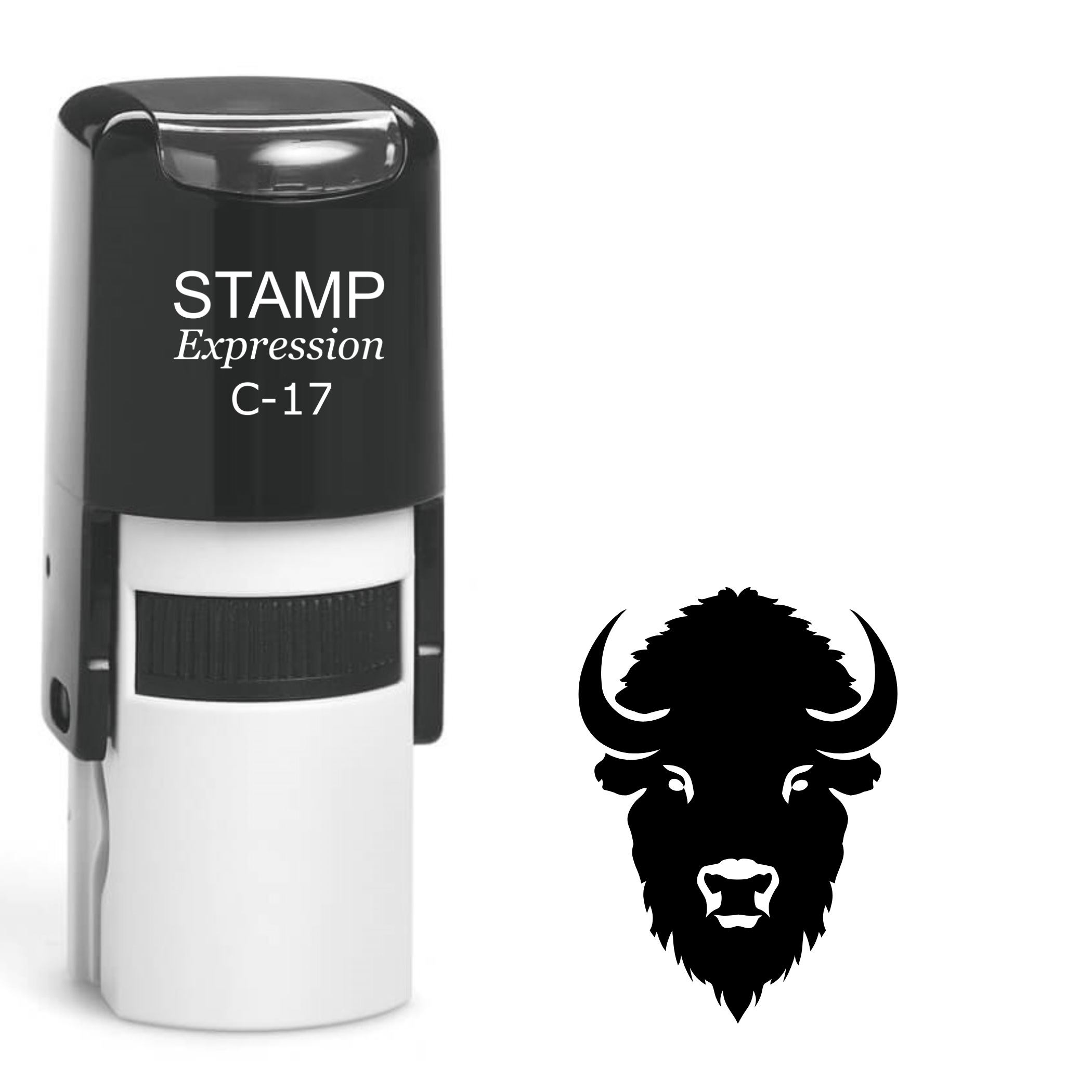 Bison Self Inking Rubber Stamp (SH-61690)