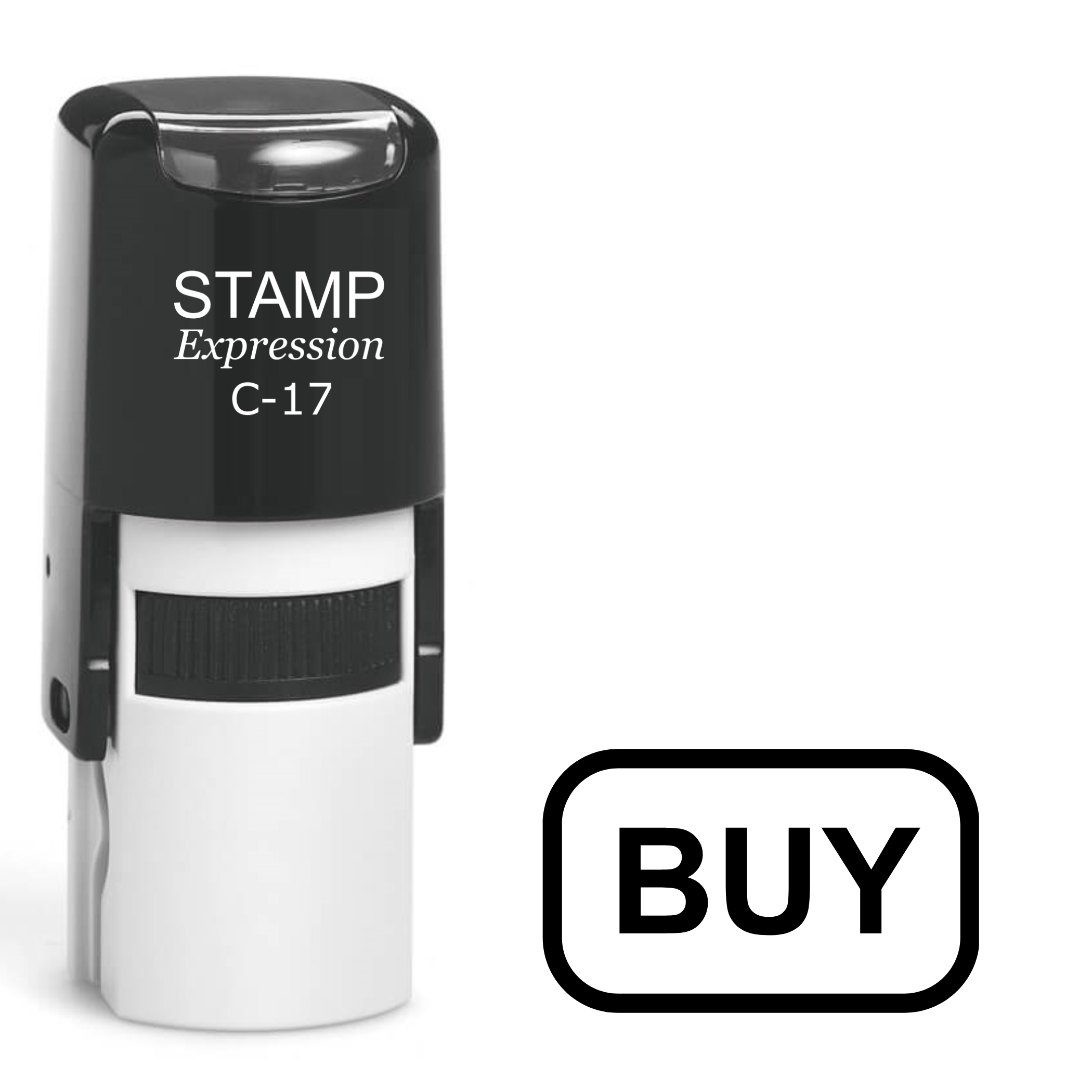 Buy Button Self Inking Rubber Stamp (SH-61701)