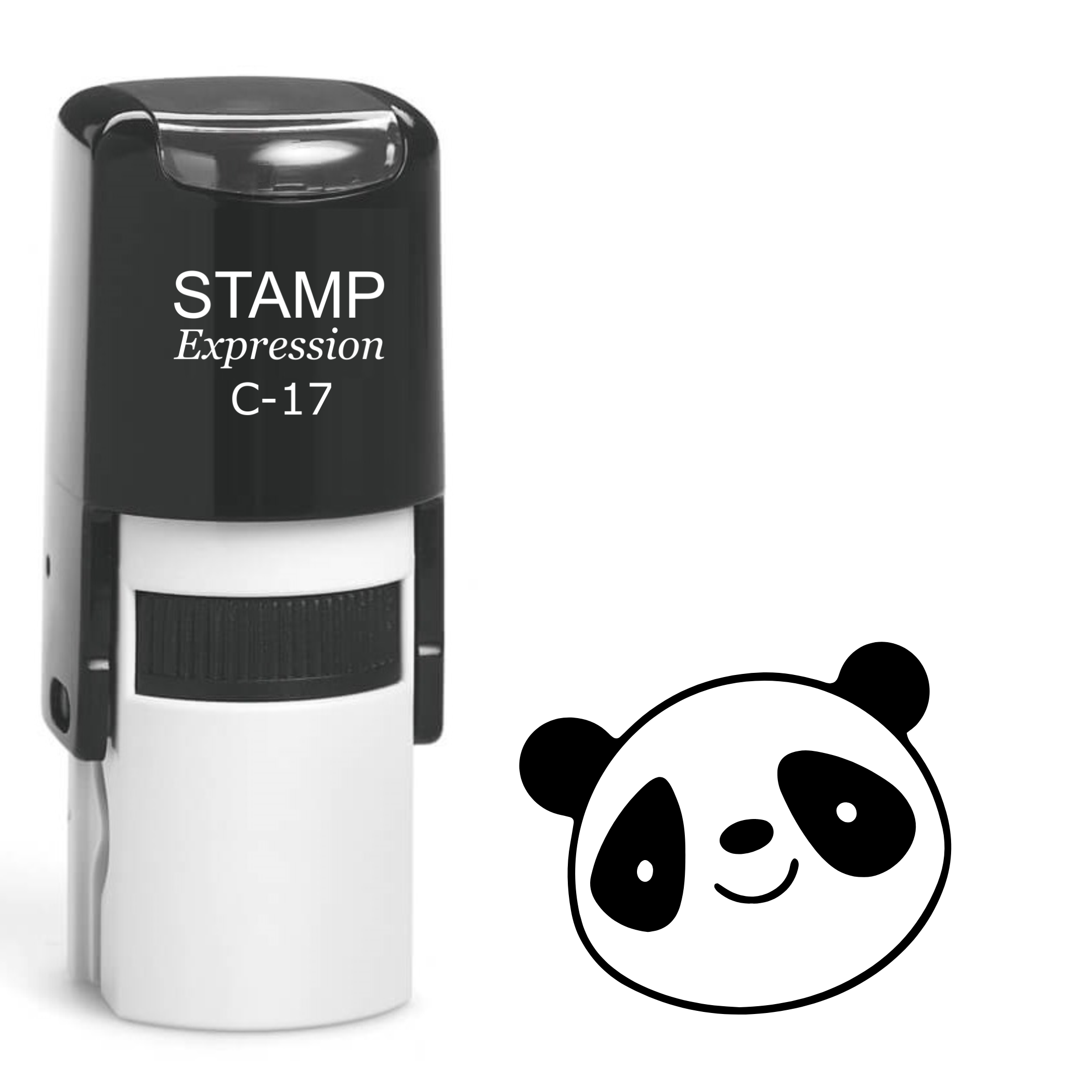 Panda Bear Self Inking Rubber Stamp (SH-61718)