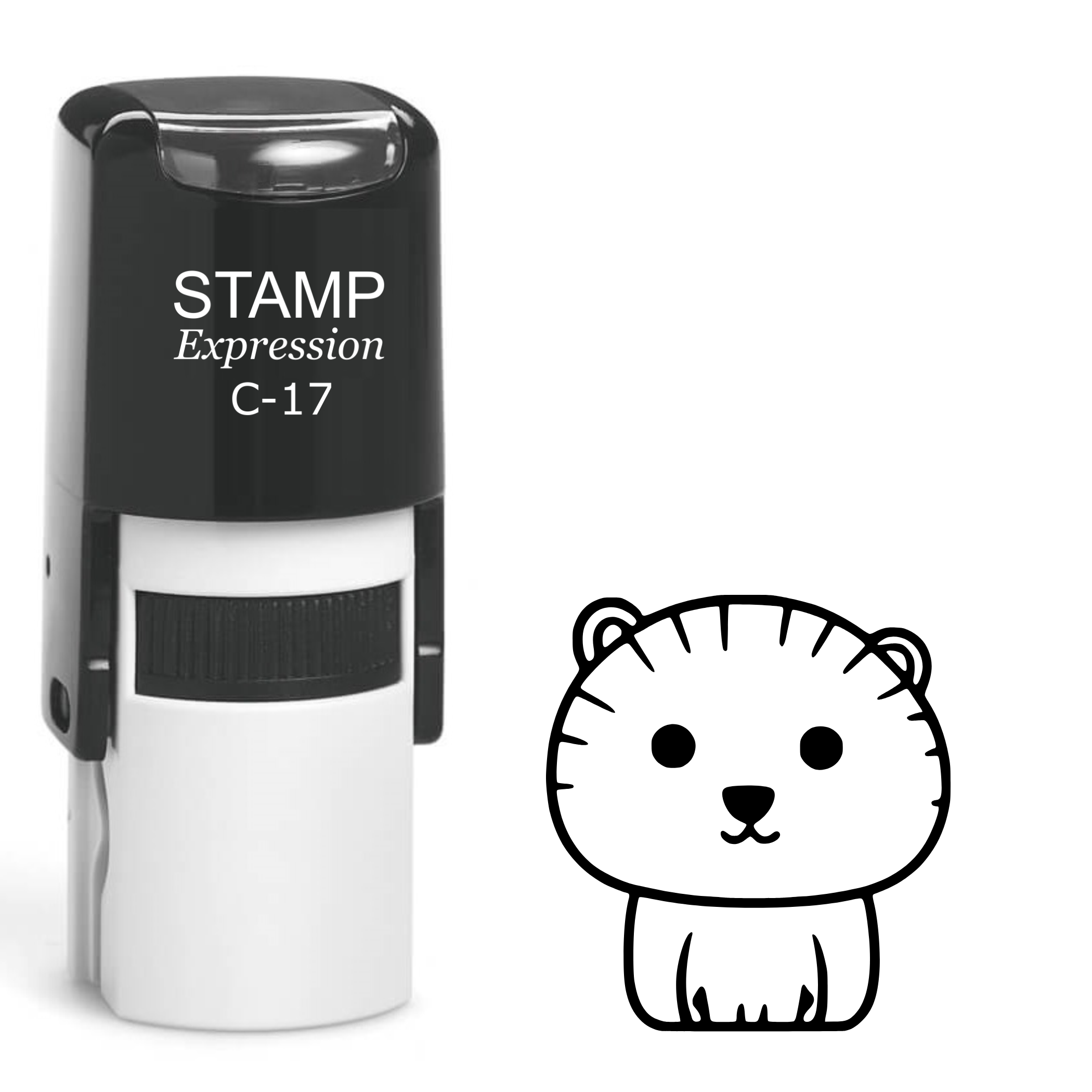 Cat Self Inking Rubber Stamp (SH-61724)