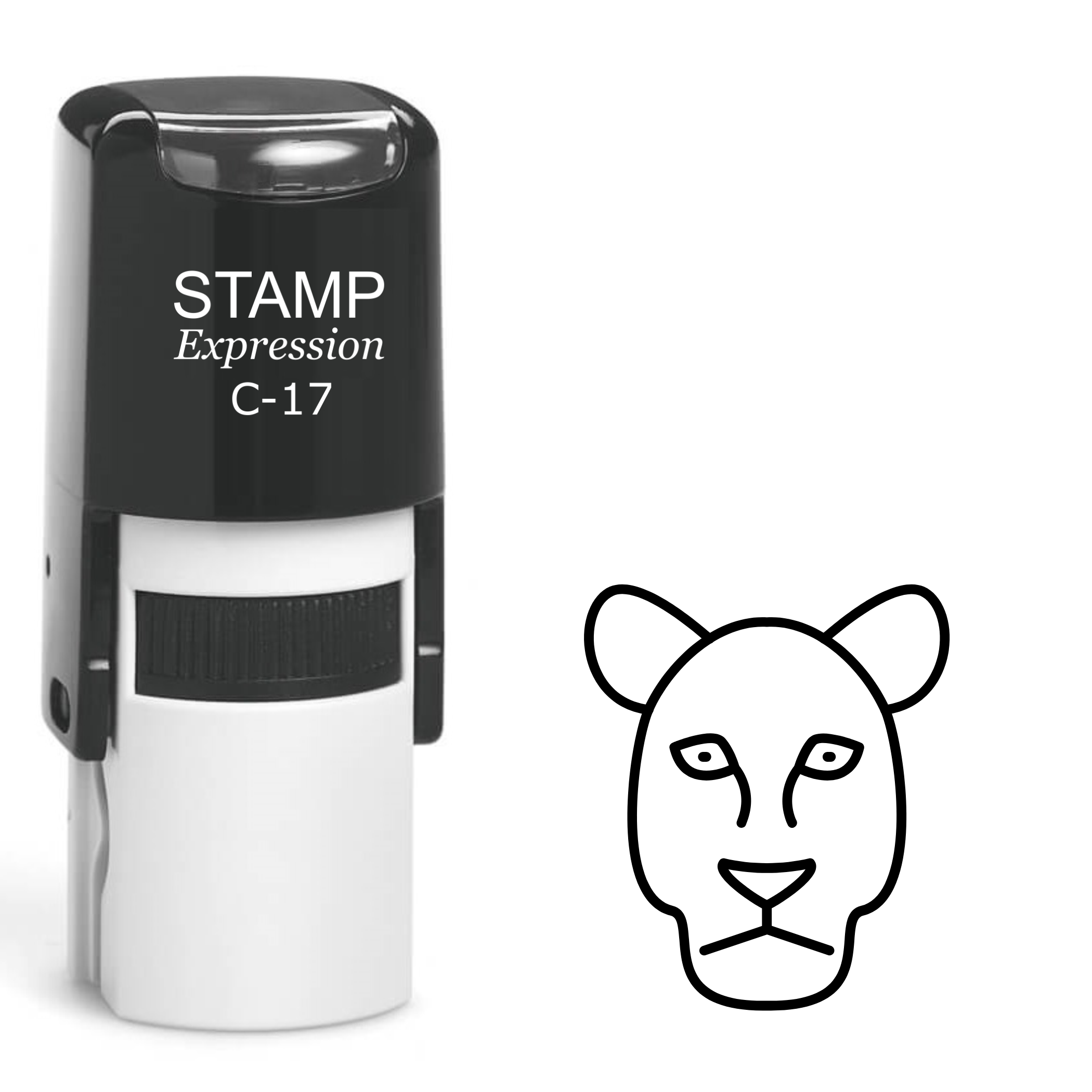 Tiger Self Inking Rubber Stamp (SH-61726)