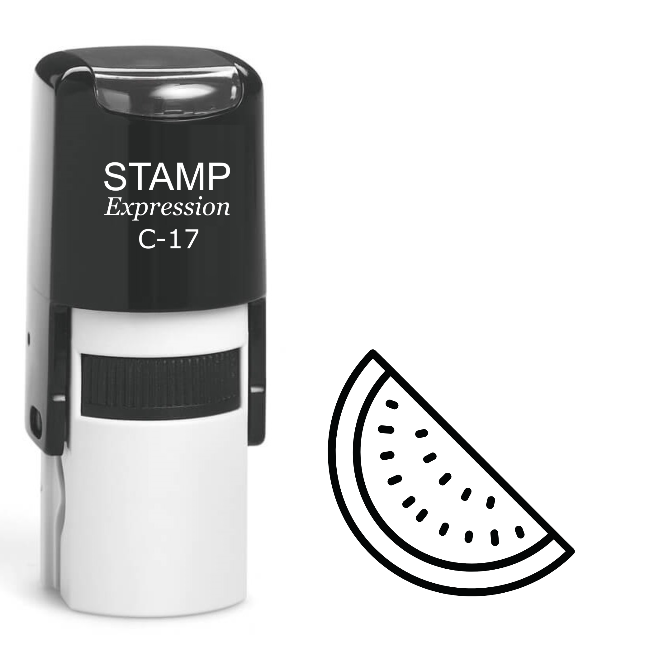 Watermelon Self Inking Rubber Stamp (SH-61734)