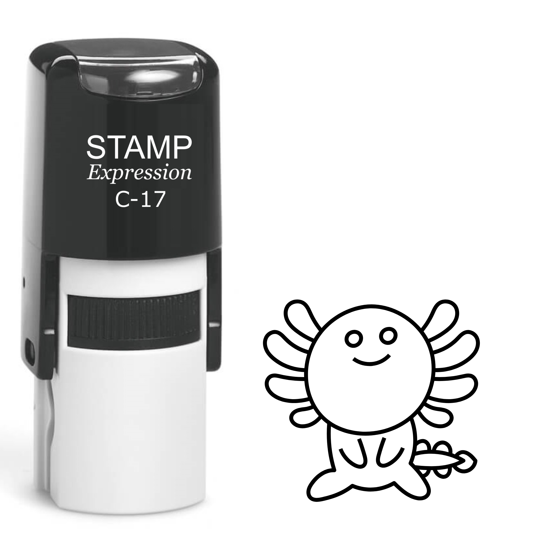 Baby Dragon Self Inking Rubber Stamp (SH-61739)