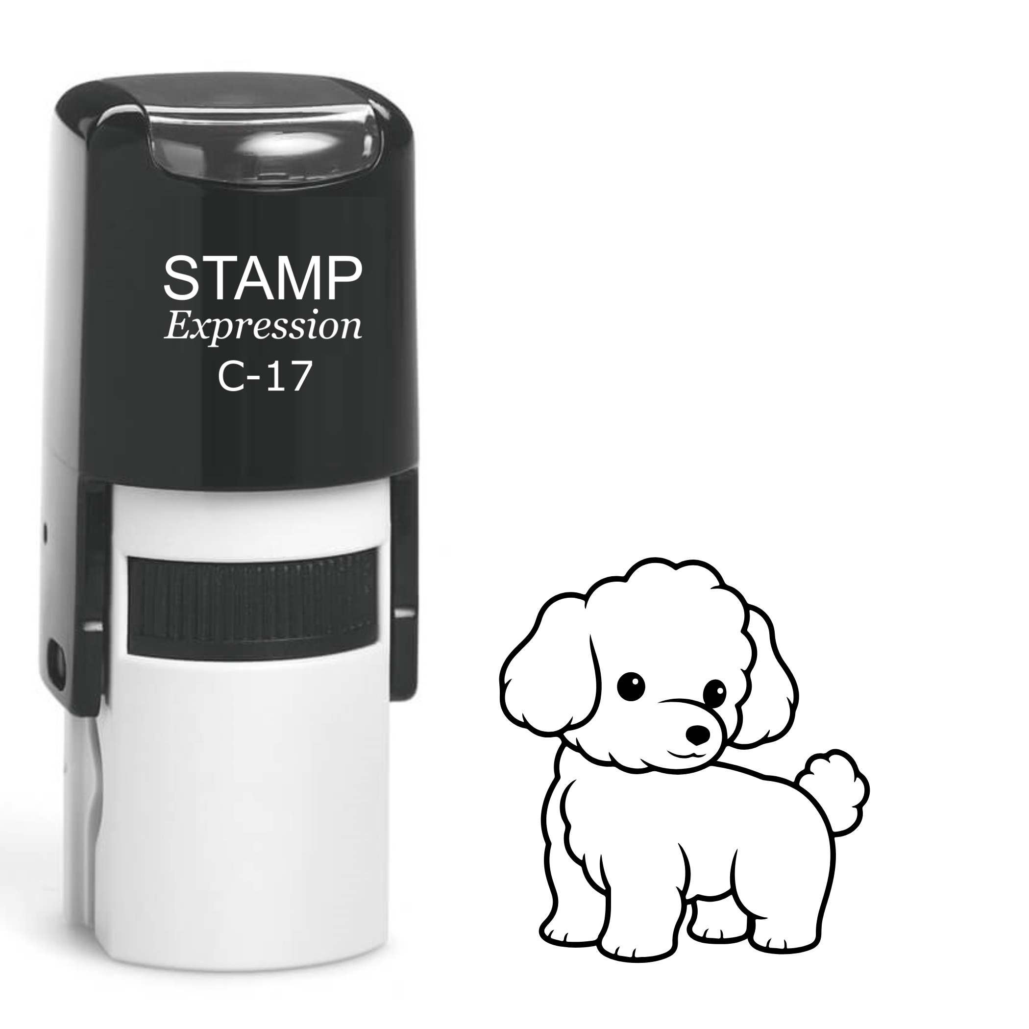 Puppy Self Inking Rubber Stamp (SH-61752)