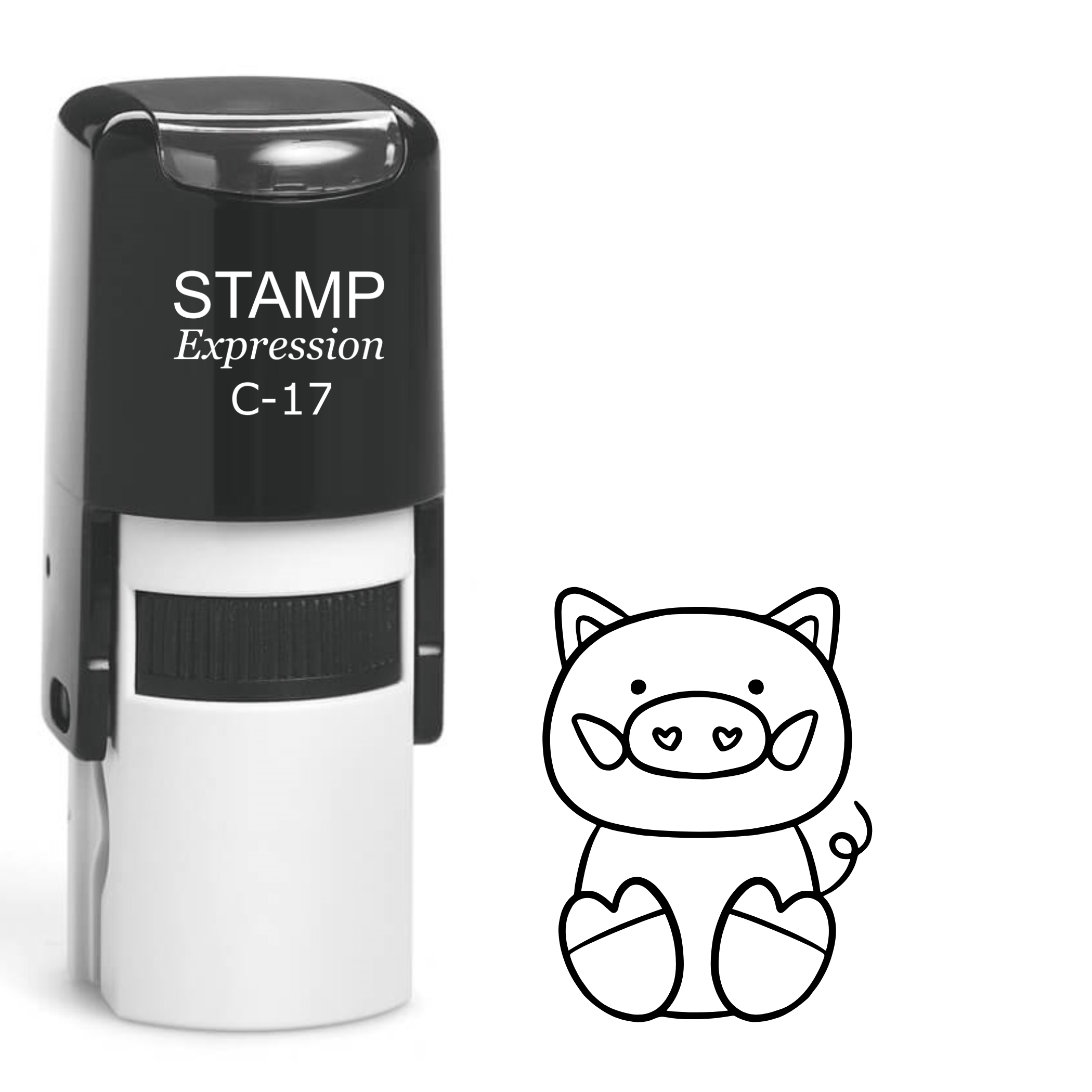 Baby Boar Self Inking Rubber Stamp (SH-61756)