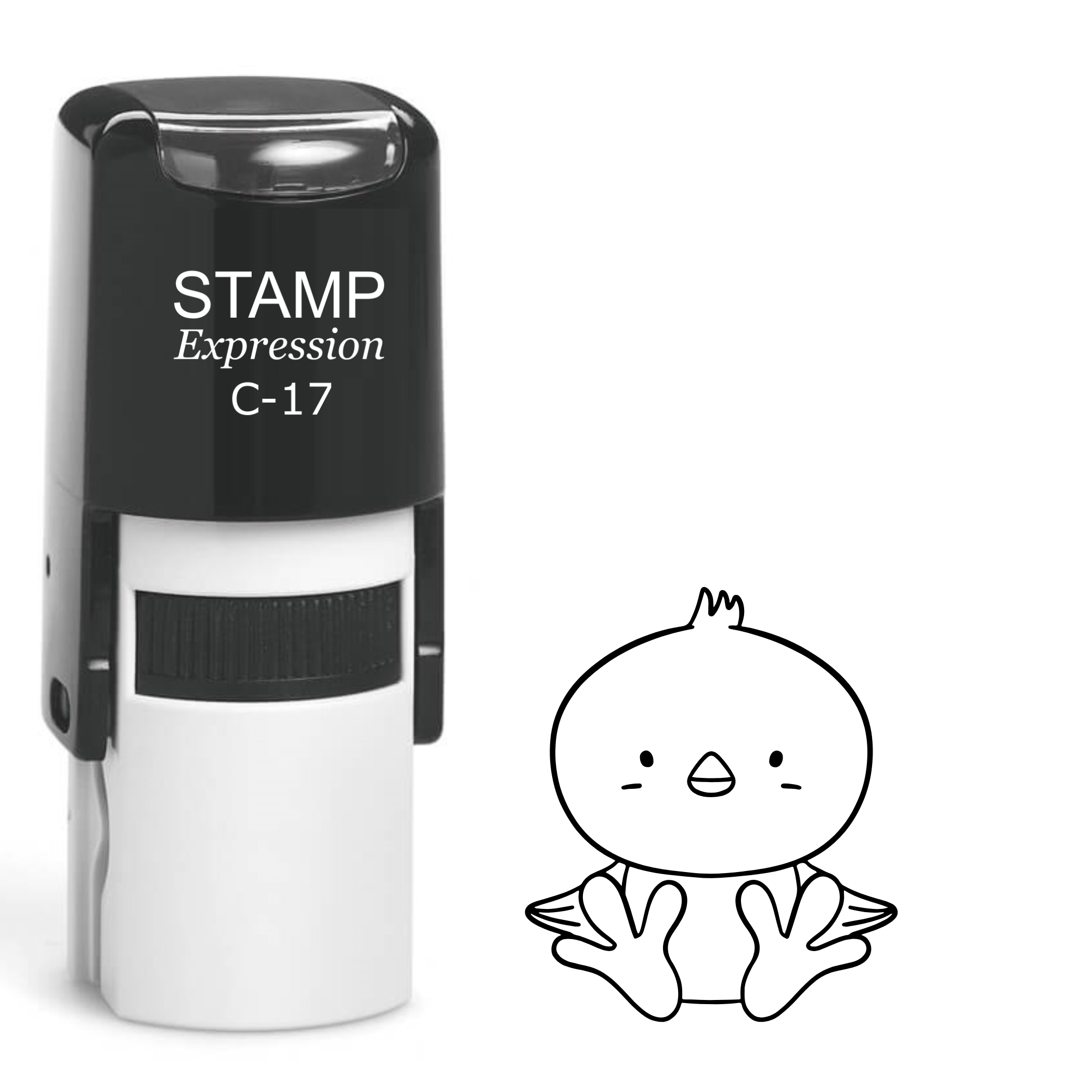 Baby Chick Self Inking Rubber Stamp (SH-61757)
