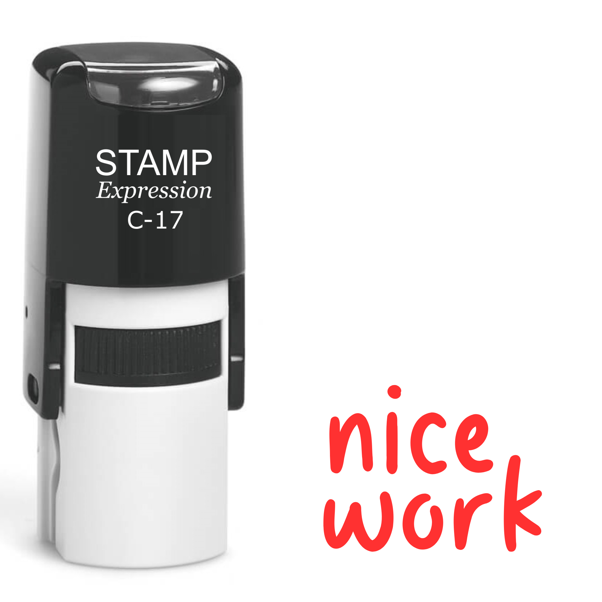 Nice Work School Teacher Self Inking Rubber Stamp (SH-61769)