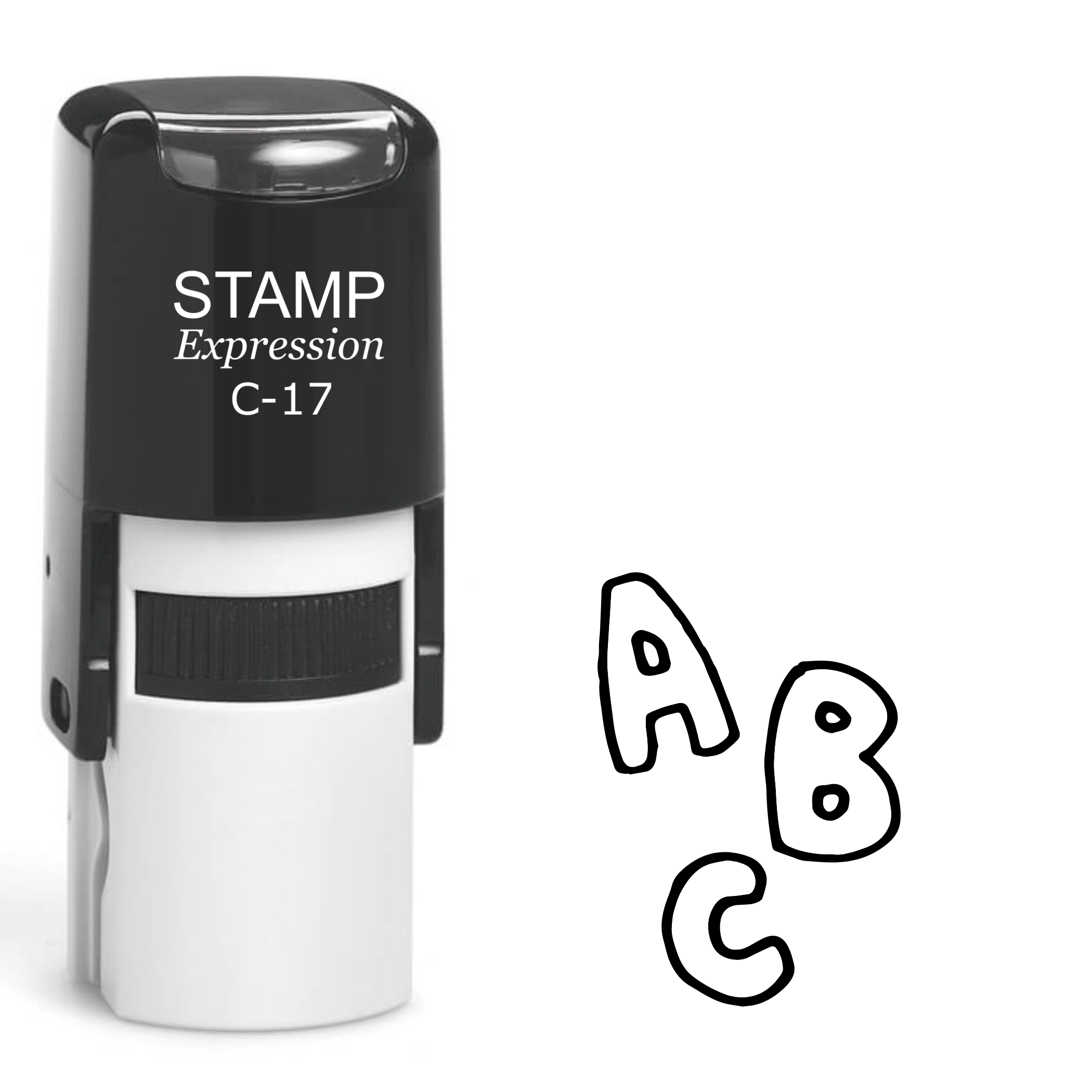 ABC Blocks School Teacher Self Inking Rubber Stamp (SH-61840)