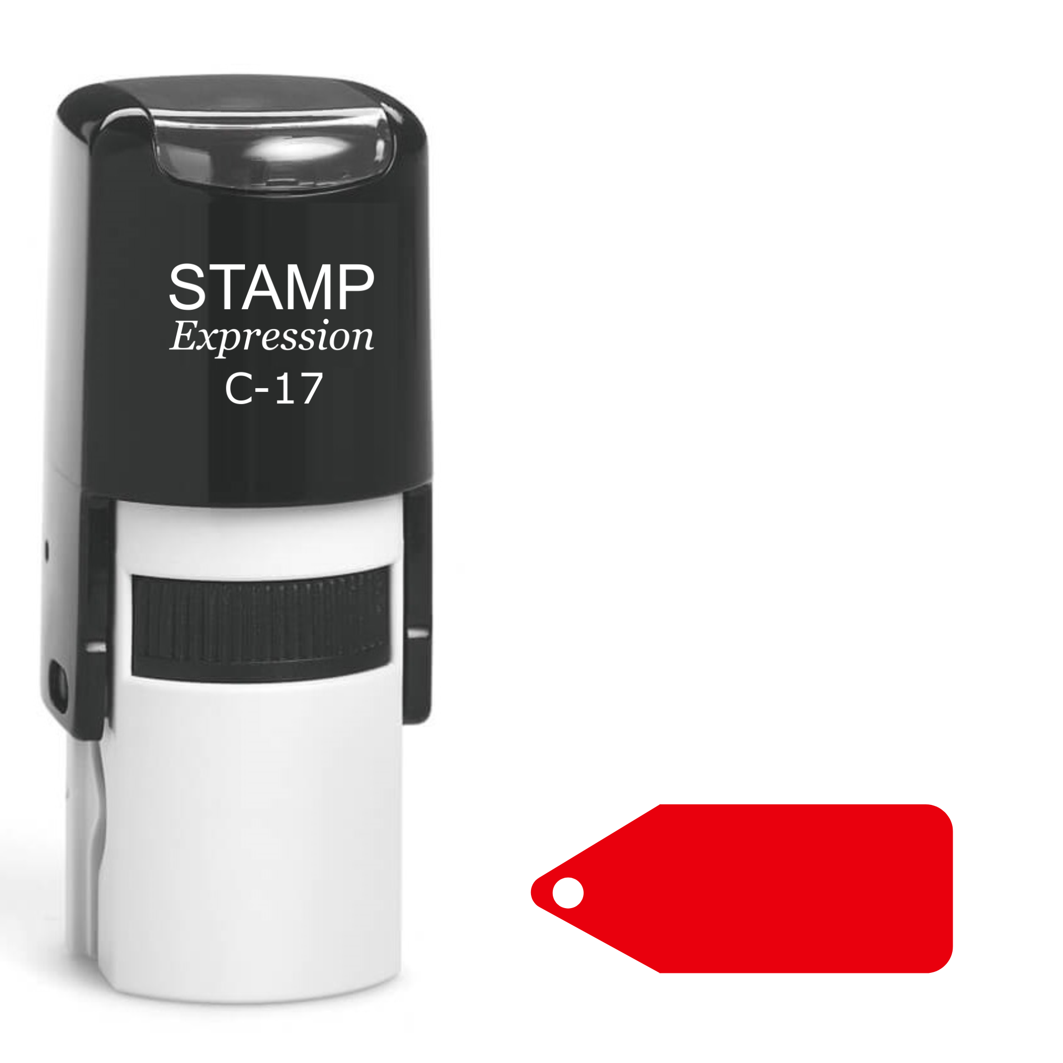 Red Tag Self Inking Rubber Stamp (SH-61845)