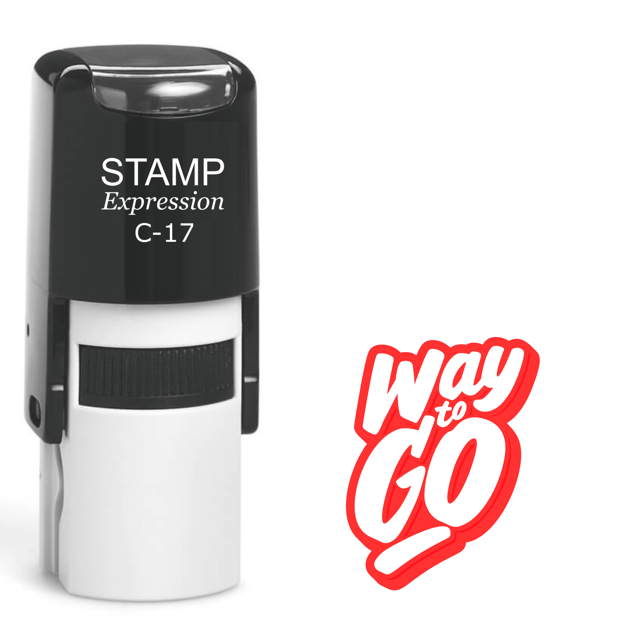 Way To Go School Teacher Self Inking Rubber Stamp (SH-61857)