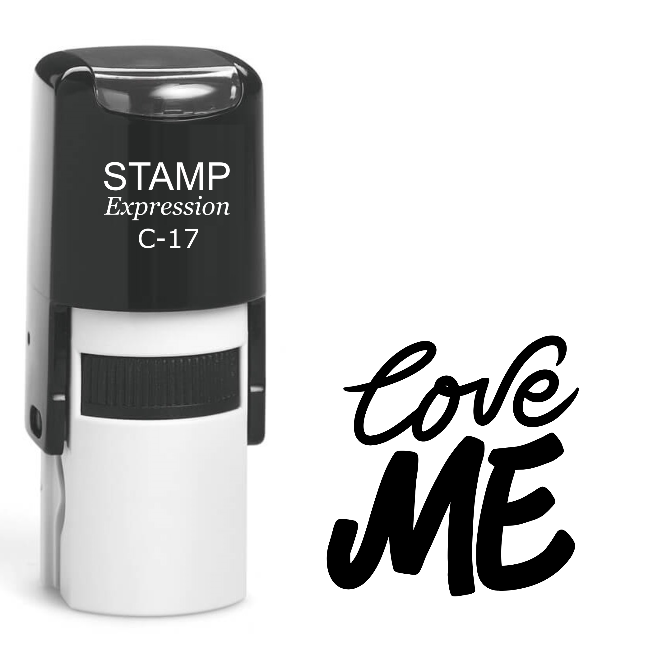 Love Me Self Inking Rubber Stamp (SH-61863)