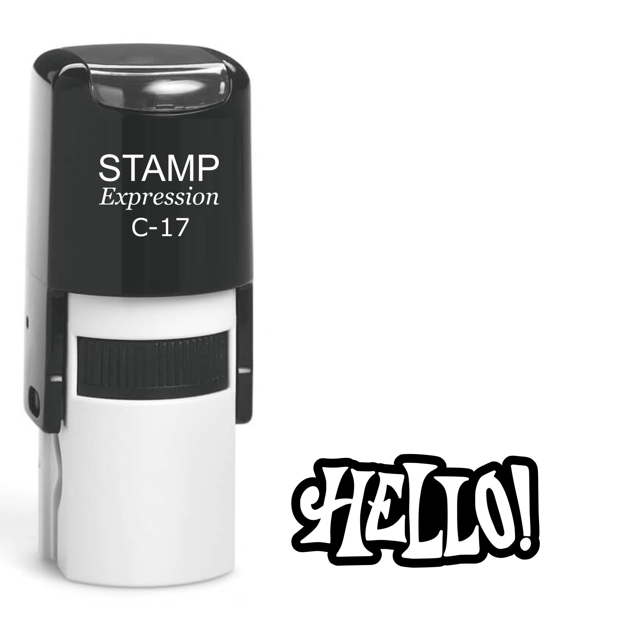 Hello Self Inking Rubber Stamp (SH-61867)