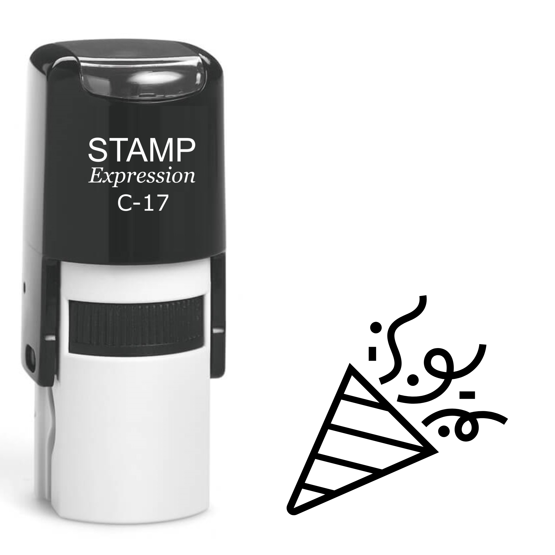 Fireworks Emoji Self Inking Rubber Stamp (SH-61879)