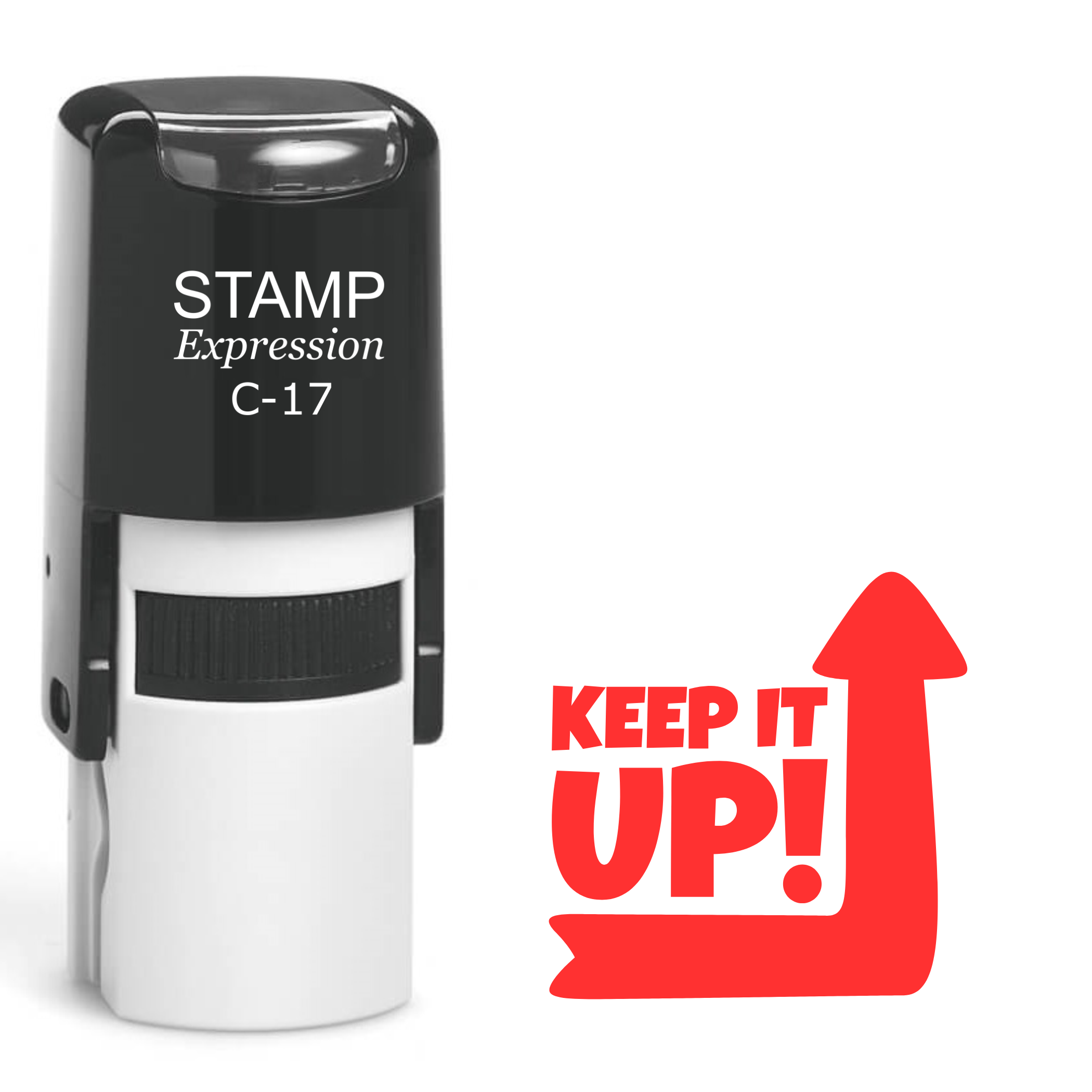 Keep It Up School Teacher Self Inking Rubber Stamp (SH-61885)