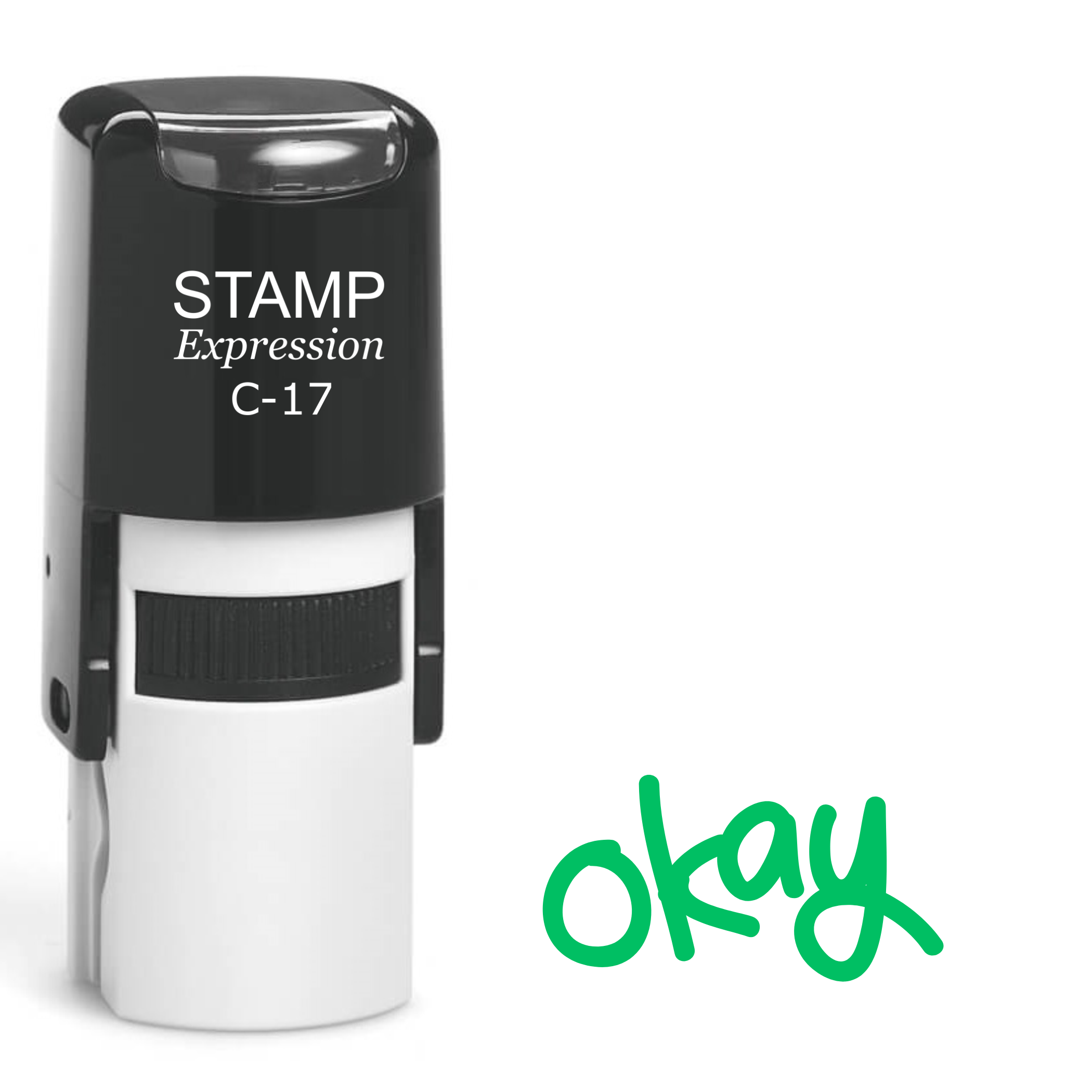 Okay Self Inking Rubber Stamp (SH-61897)