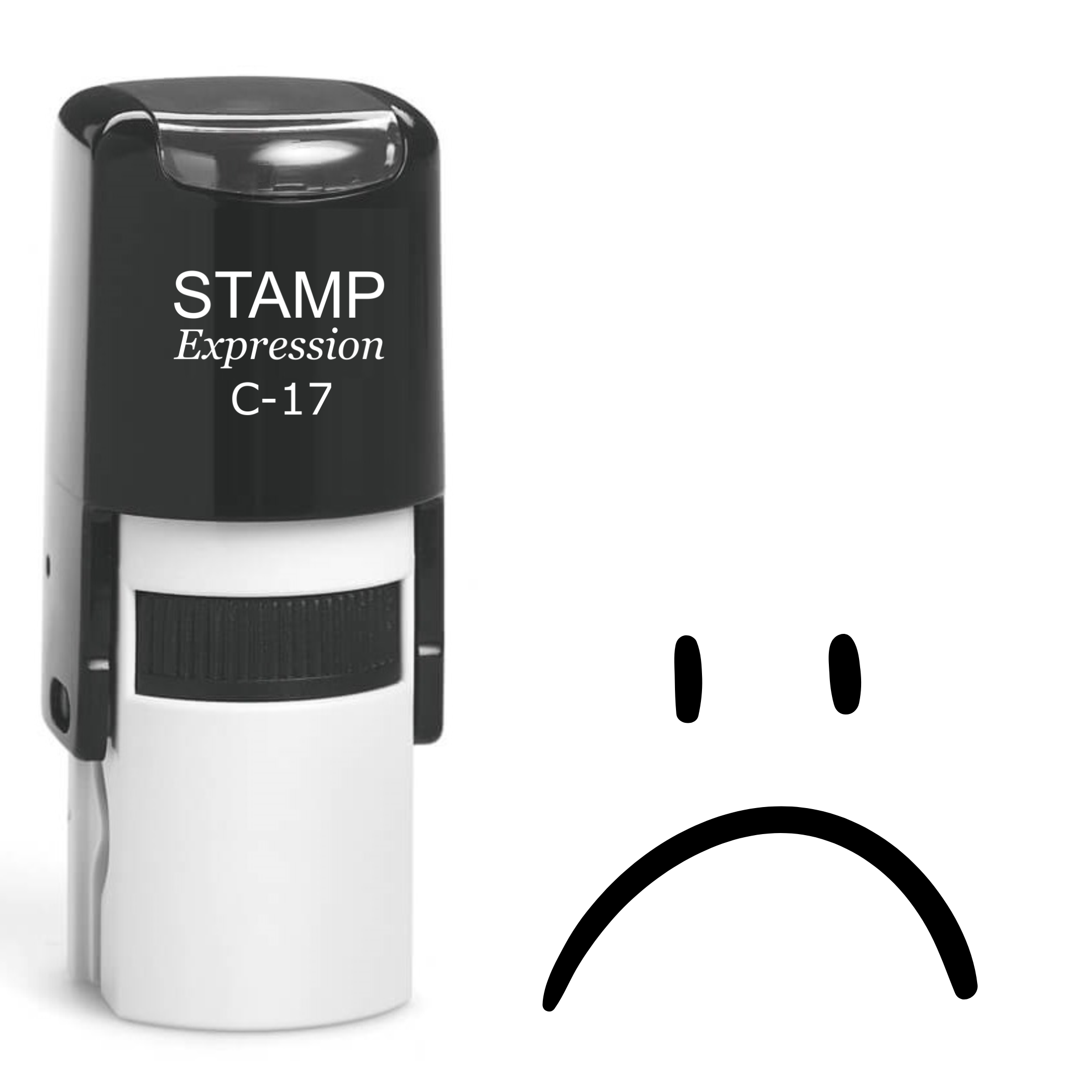 Sad Emoji Self Inking Rubber Stamp (SH-61900)