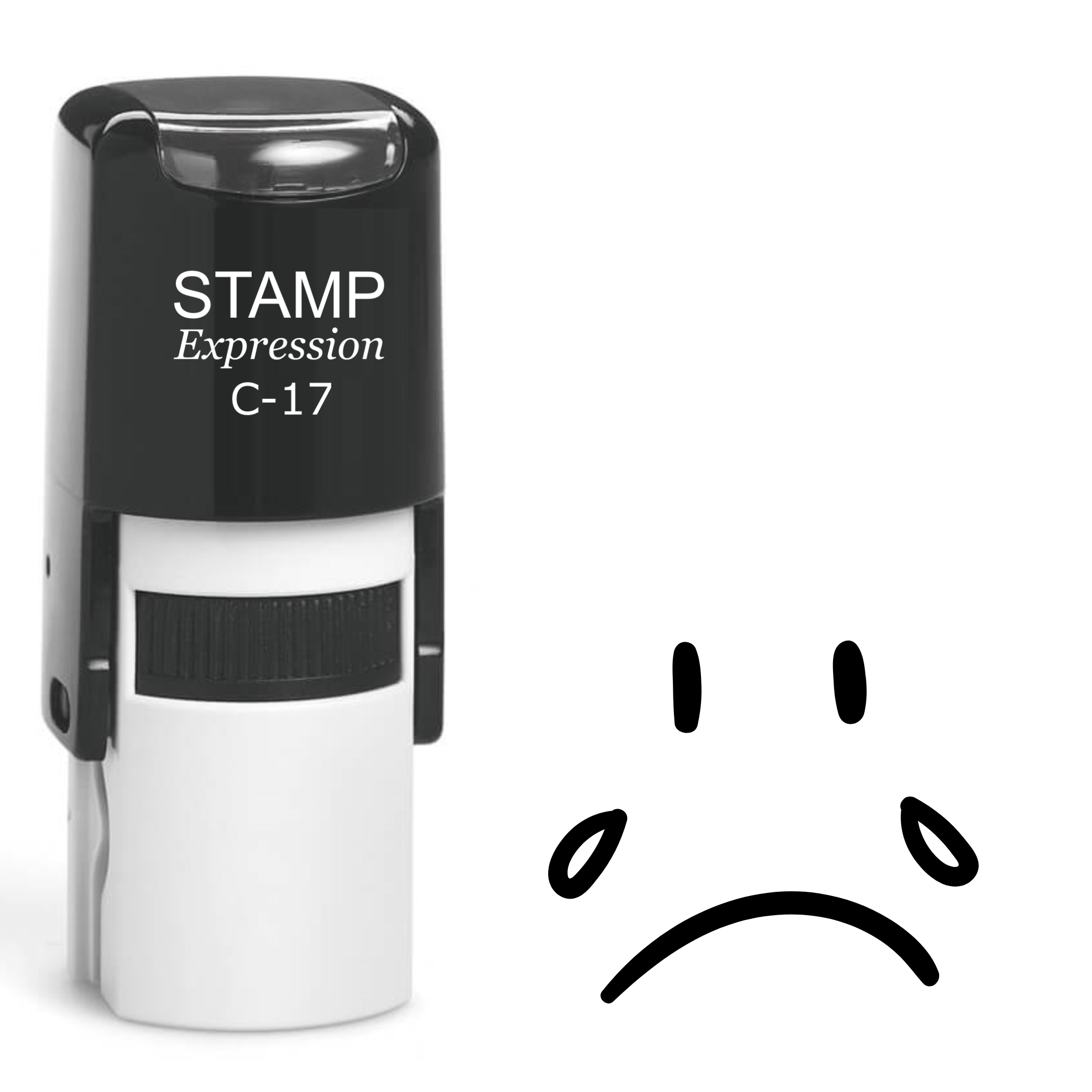 Crying Emoji Self Inking Rubber Stamp (SH-61901)