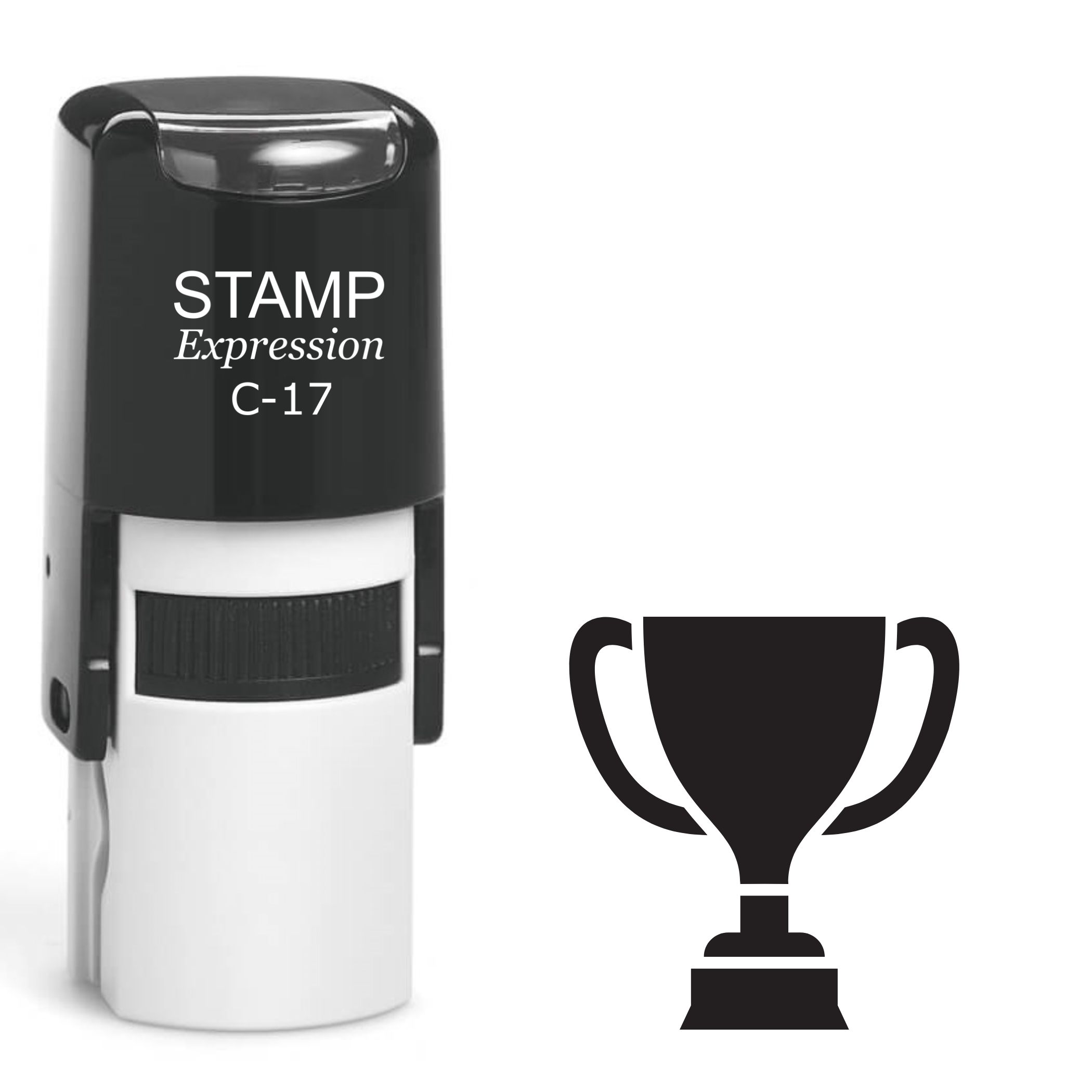 Trophy Cup Self Inking Rubber Stamp (SH-61923)