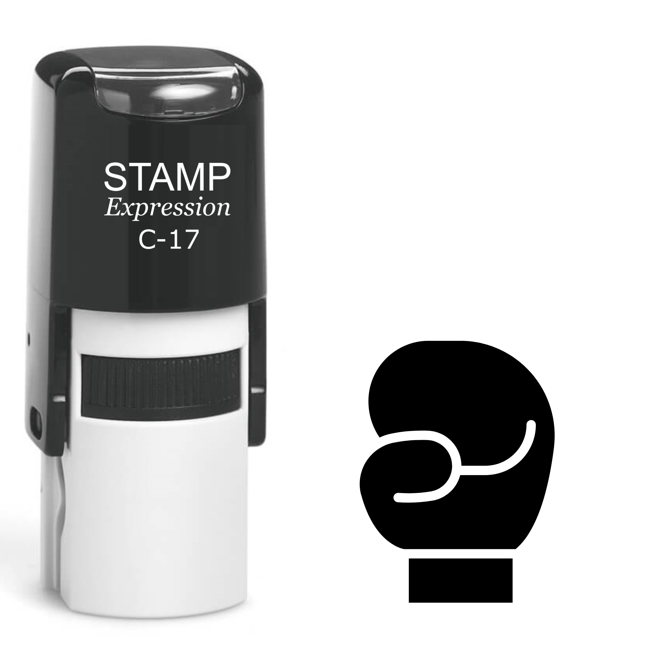 Boxing Glove Self Inking Rubber Stamp (SH-61930)