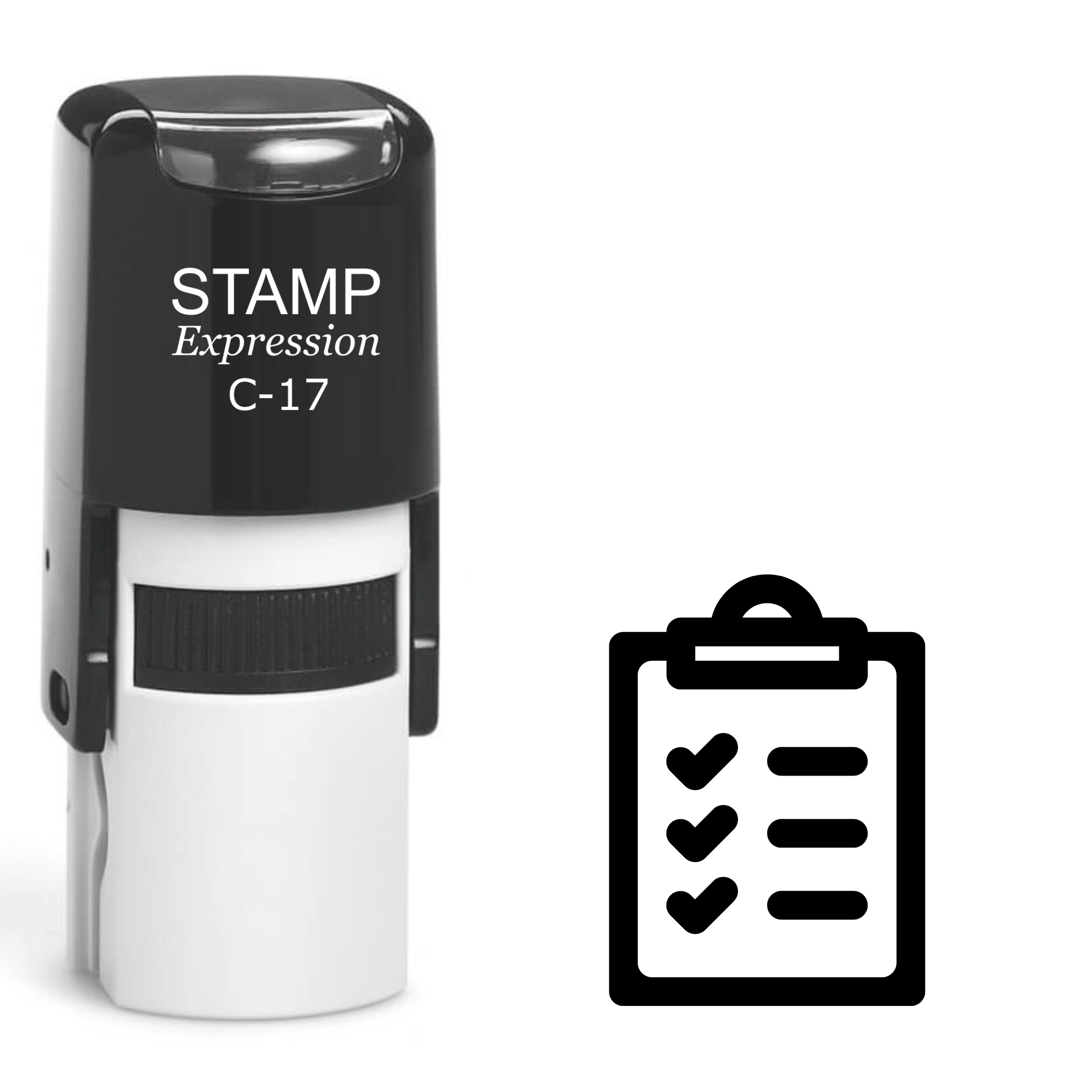 Checklist Self Inking Rubber Stamp (SH-61942)