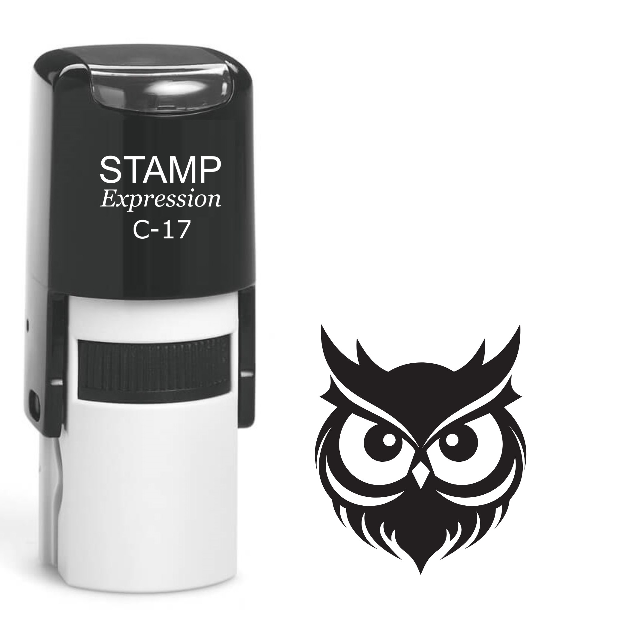 Owl Self Inking Rubber Stamp (SH-61961)