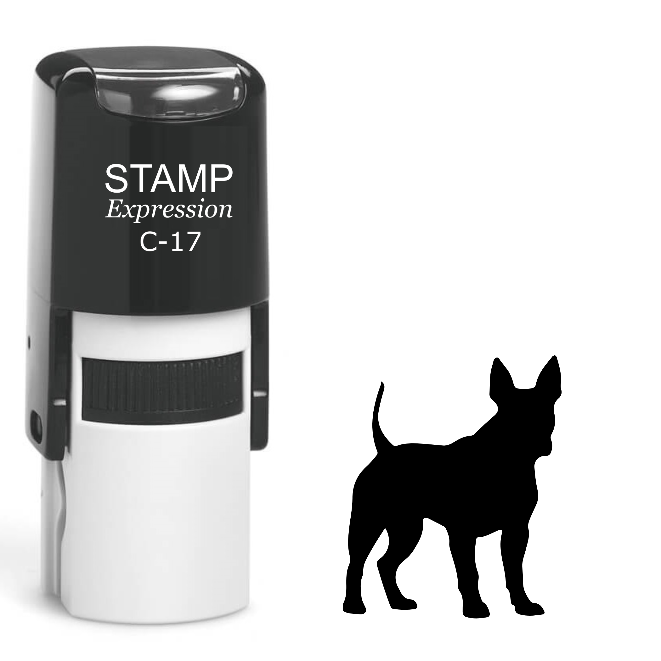 Dog Self Inking Rubber Stamp (SH-61964)