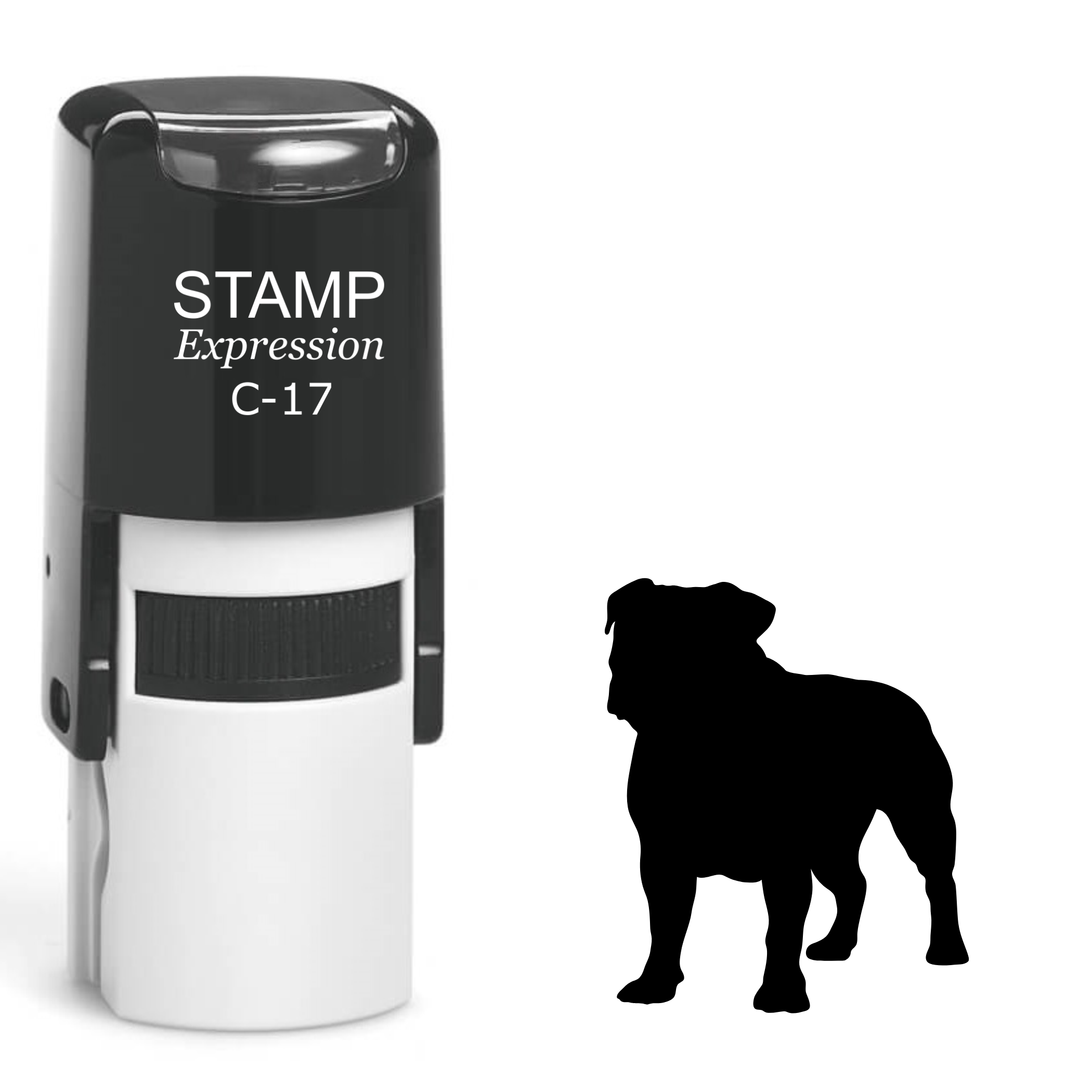Boxer Dog Self Inking Rubber Stamp (SH-61966)