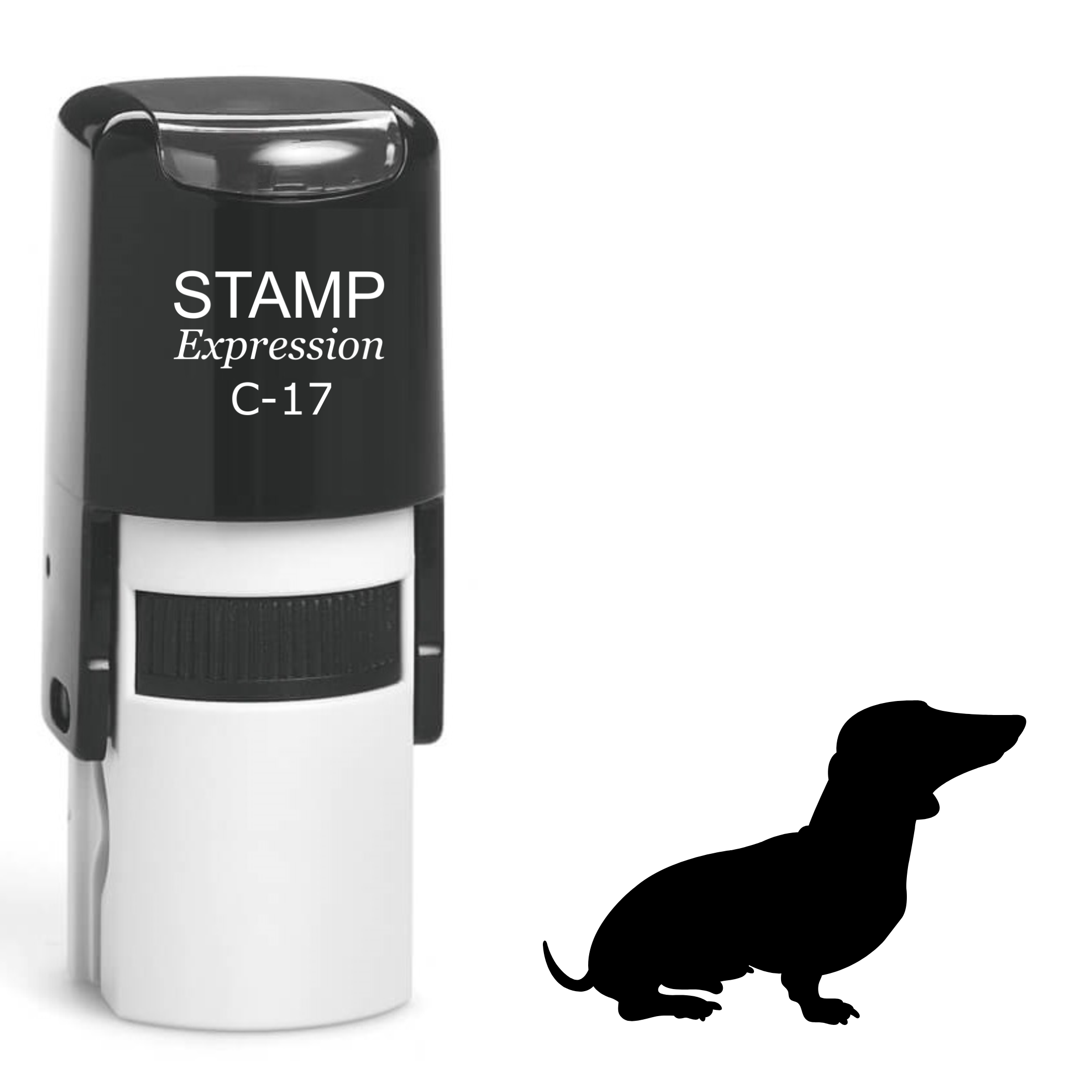 Dachshund Dog Self Inking Rubber Stamp (SH-61967)