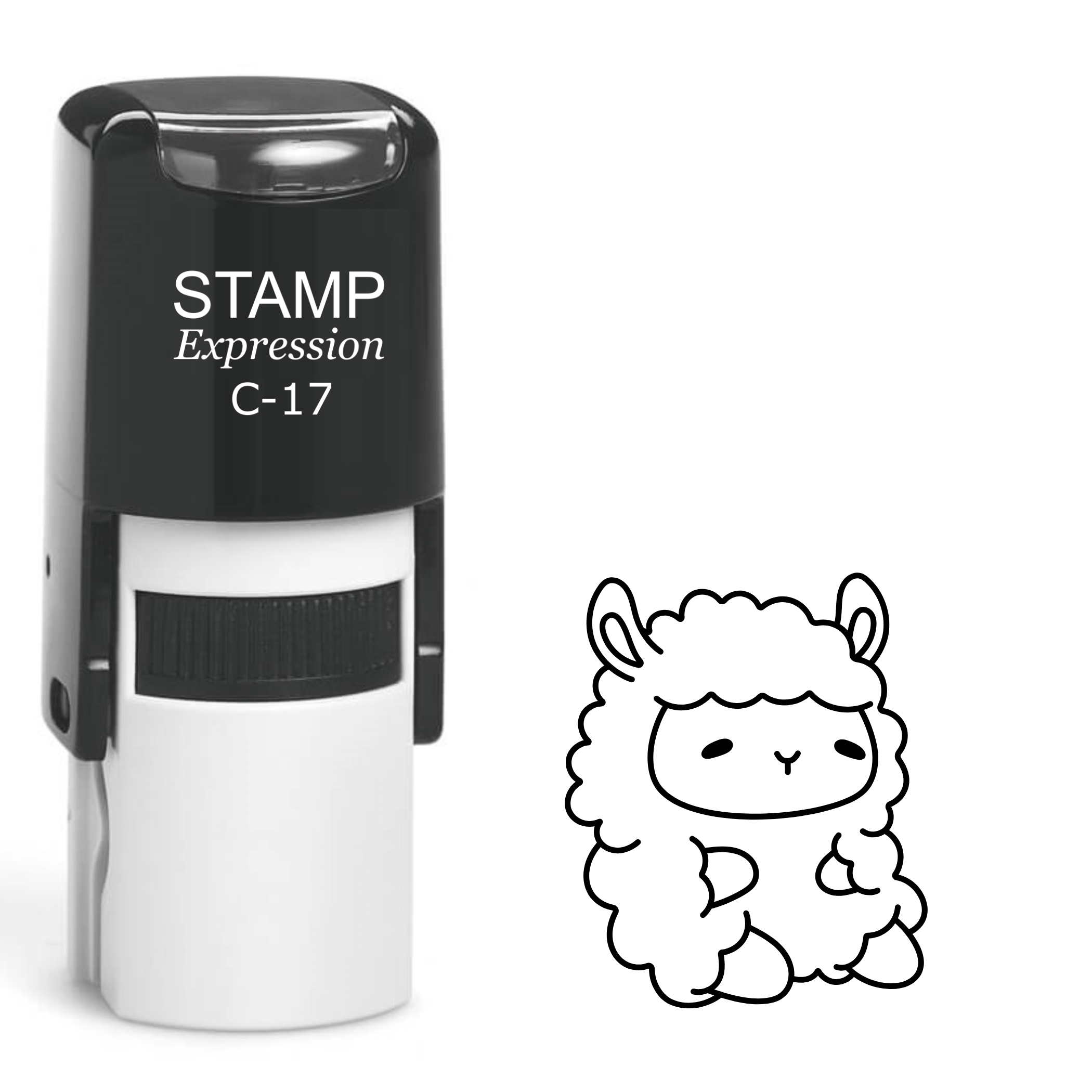 Sheep Self Inking Rubber Stamp (SH-61998)