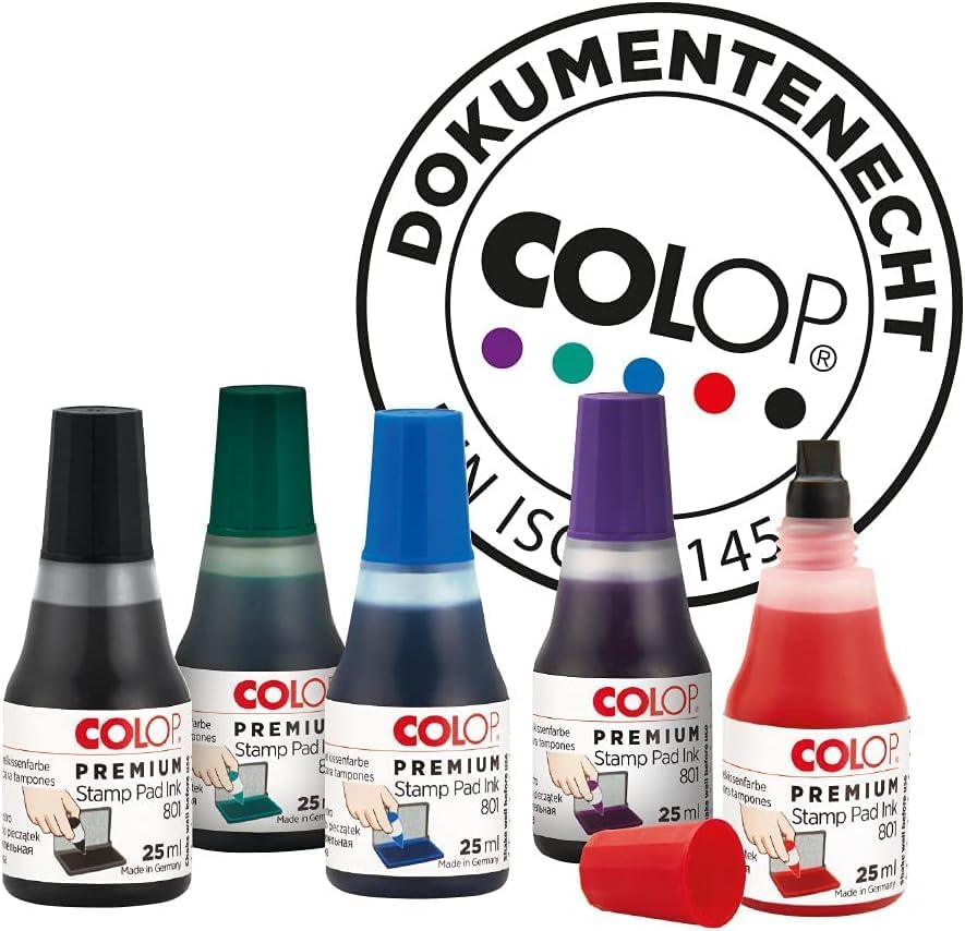 Authentic COLOP Non-Toxic Water Based Premium Ink
