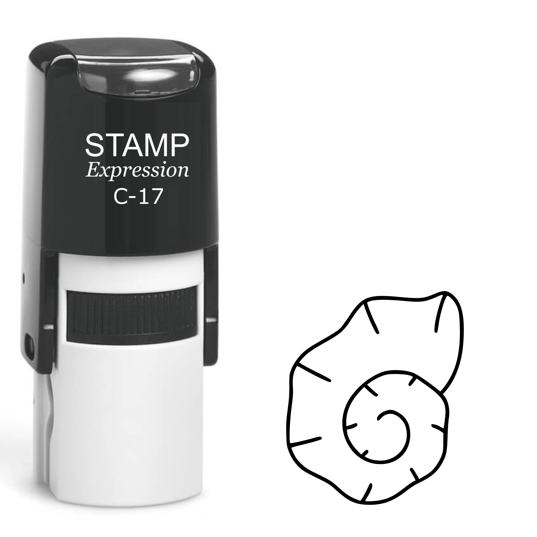 Shell Self Inking Rubber Stamp (SH-62003)