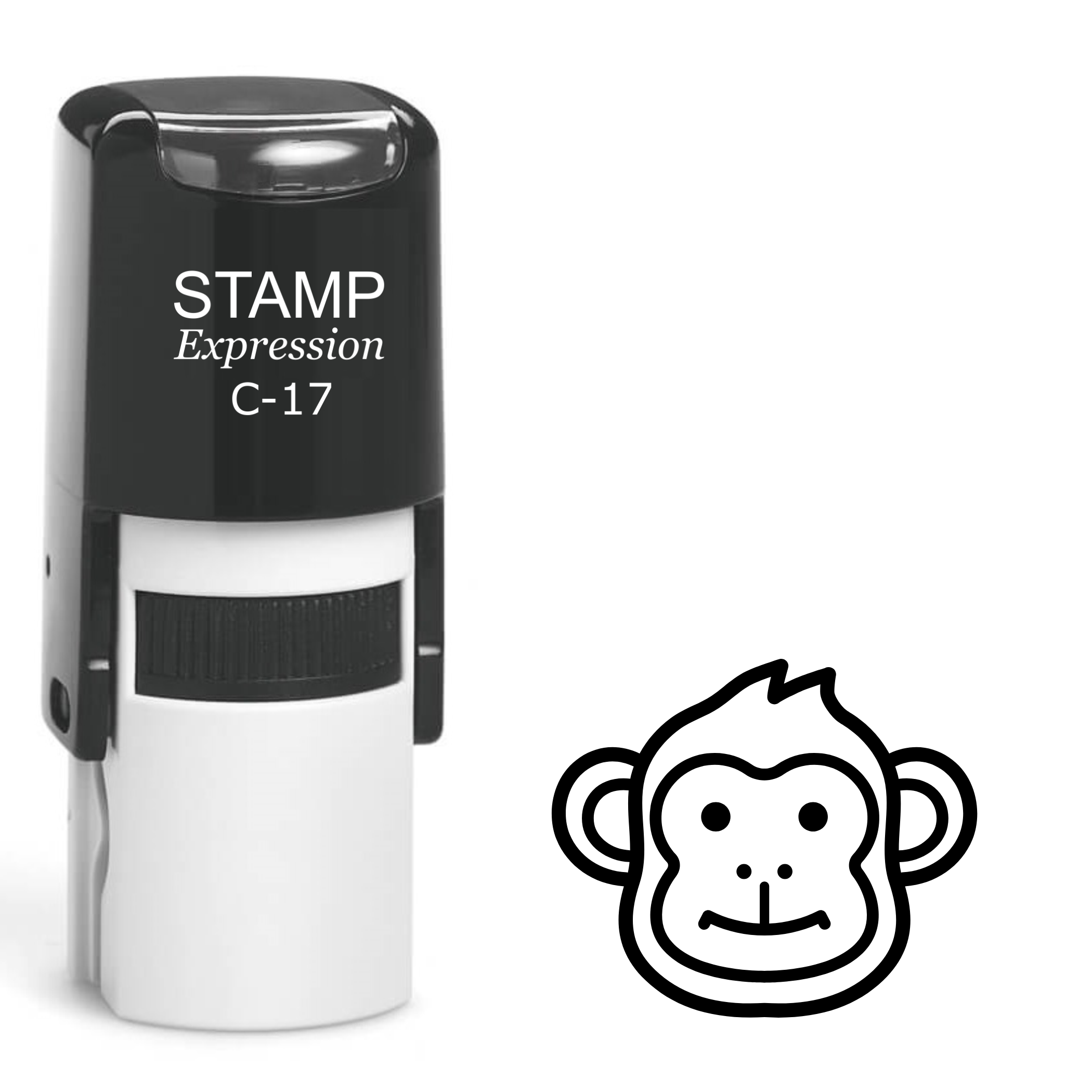 Monkey Self Inking Rubber Stamp (SH-62004)