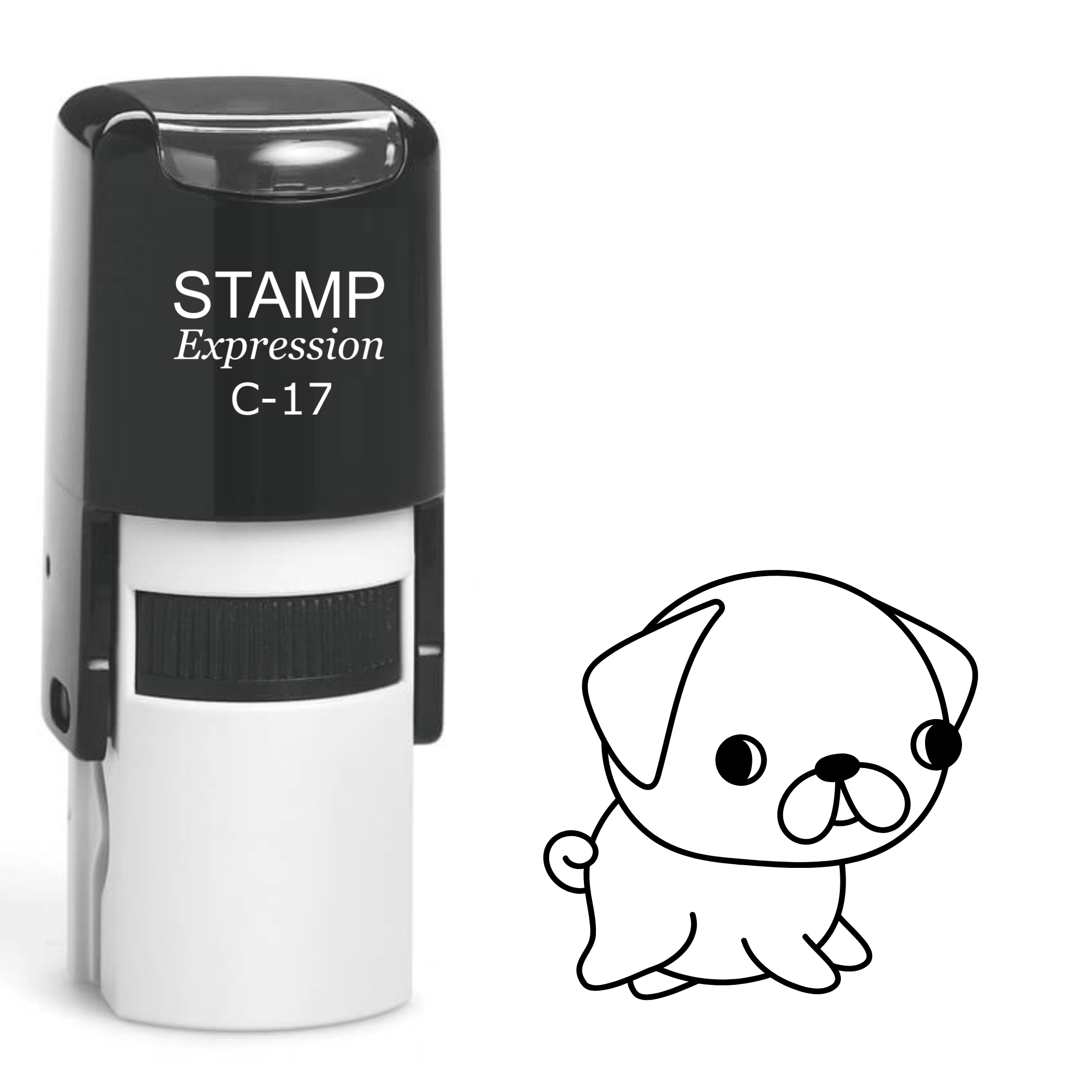 Puppy Self Inking Rubber Stamp (SH-62014)