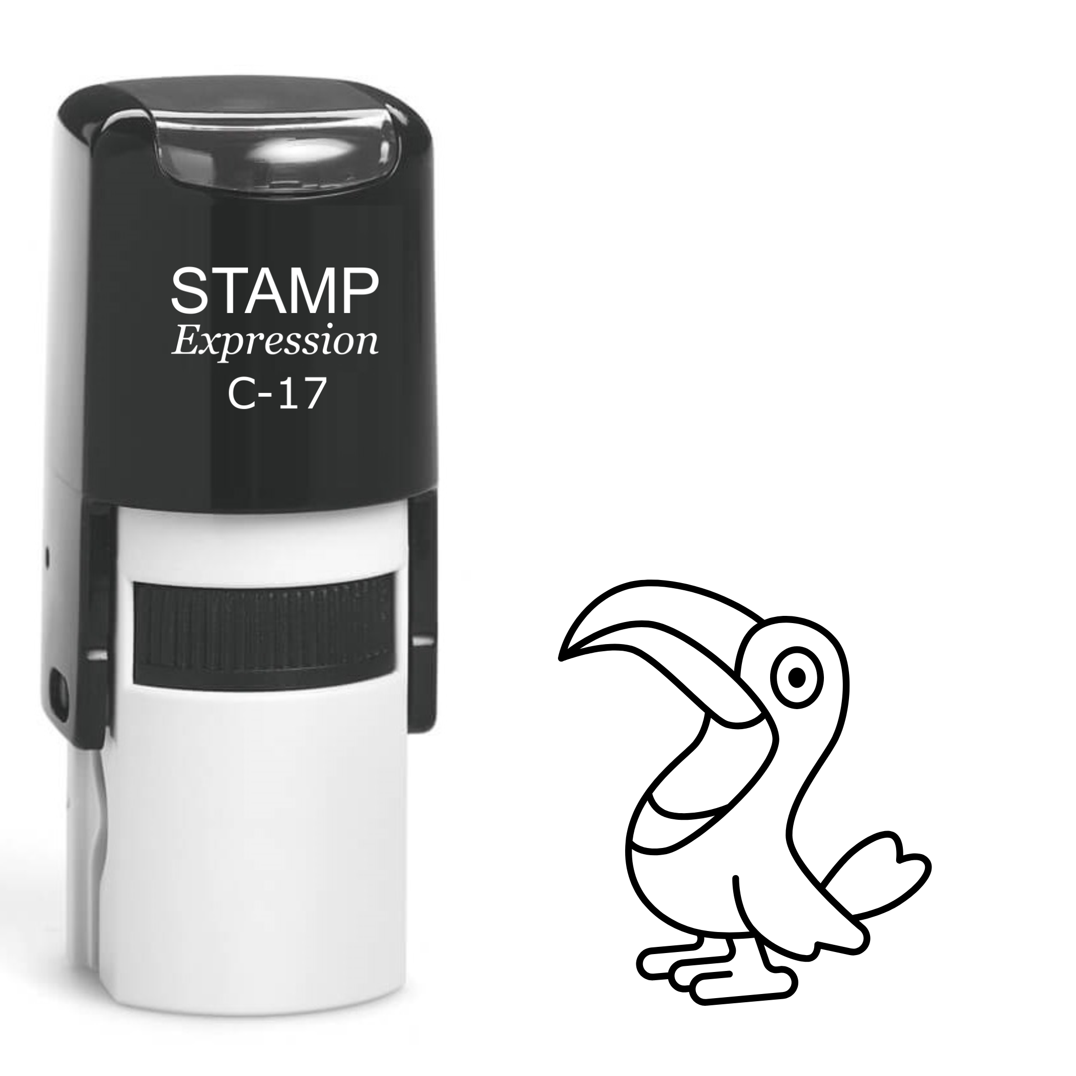 Toucan Self Inking Rubber Stamp (SH-62017)