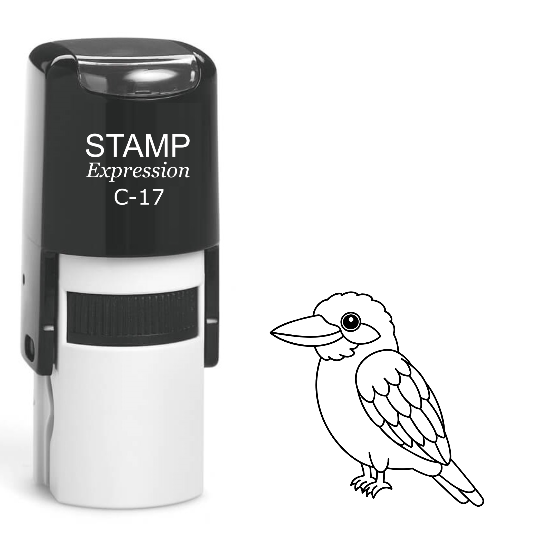 Bird Self Inking Rubber Stamp (SH-62027)