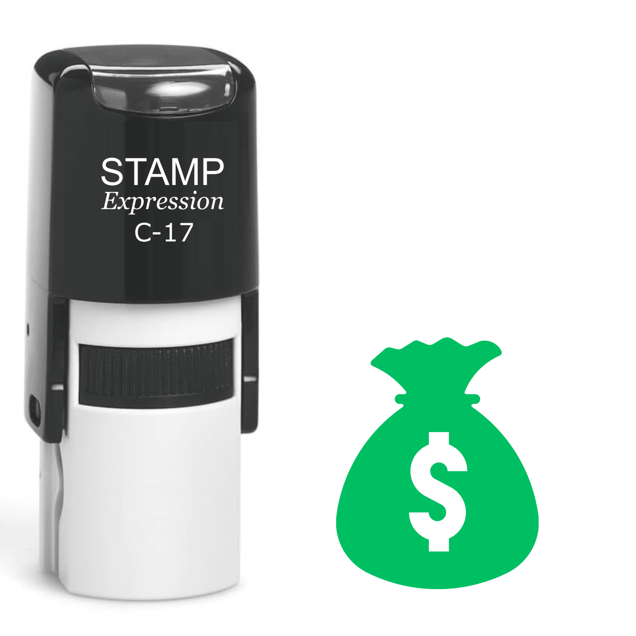 Money Purse Self Inking Rubber Stamp (SH-62035)