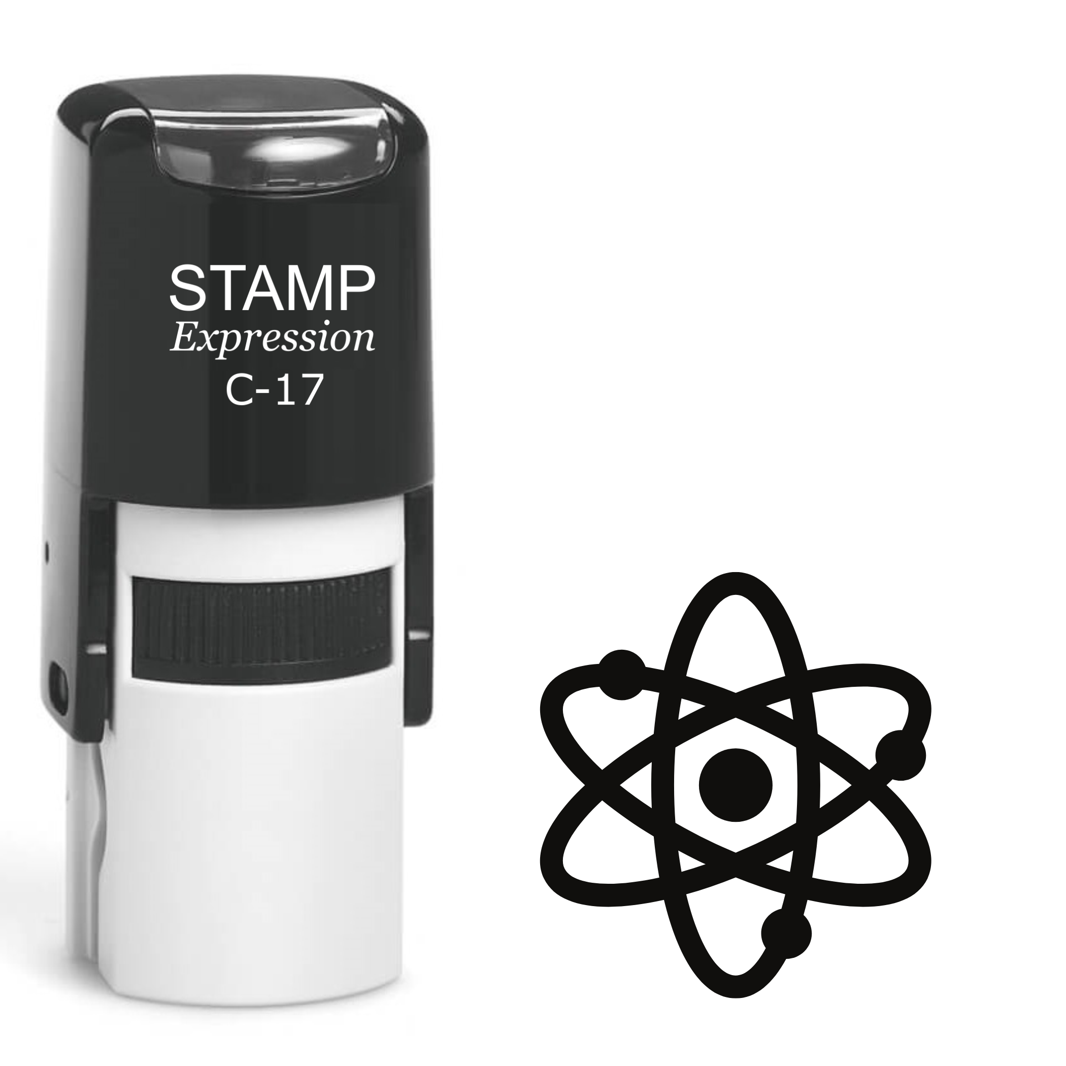 Atom Self Inking Rubber Stamp (SH-62038)