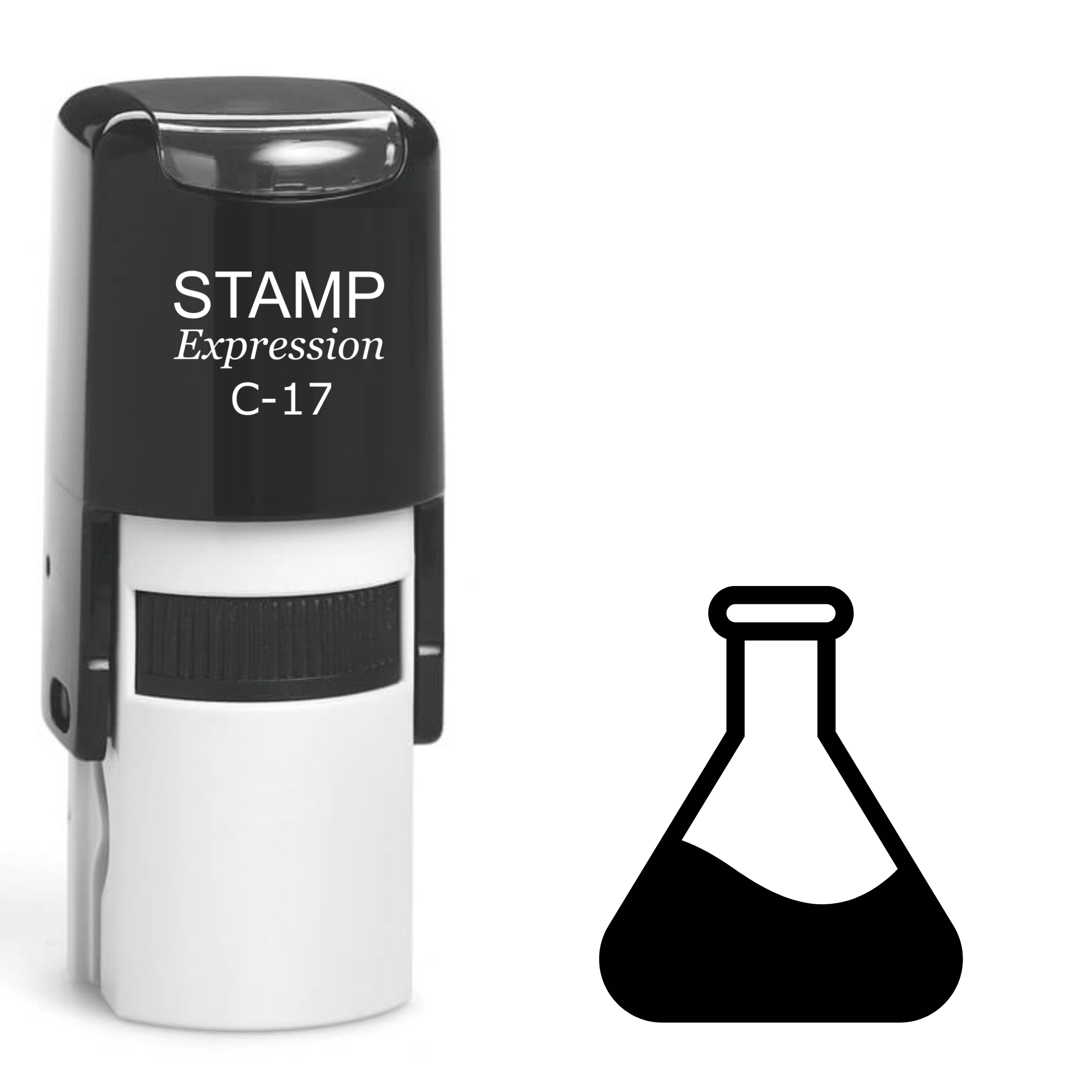 Beaker Self Inking Rubber Stamp (SH-62039)