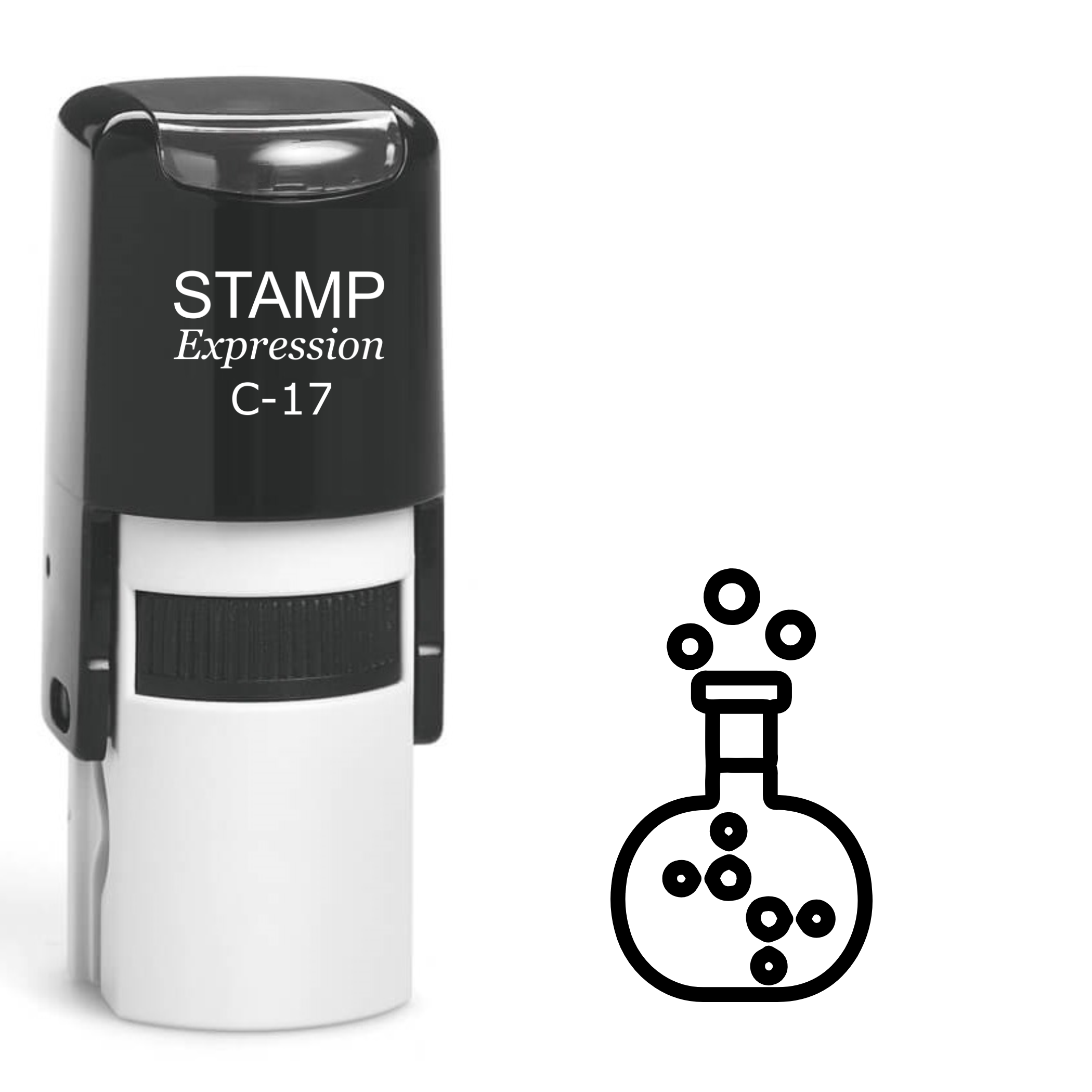 Chemical Compound Self Inking Rubber Stamp (SH-62043)