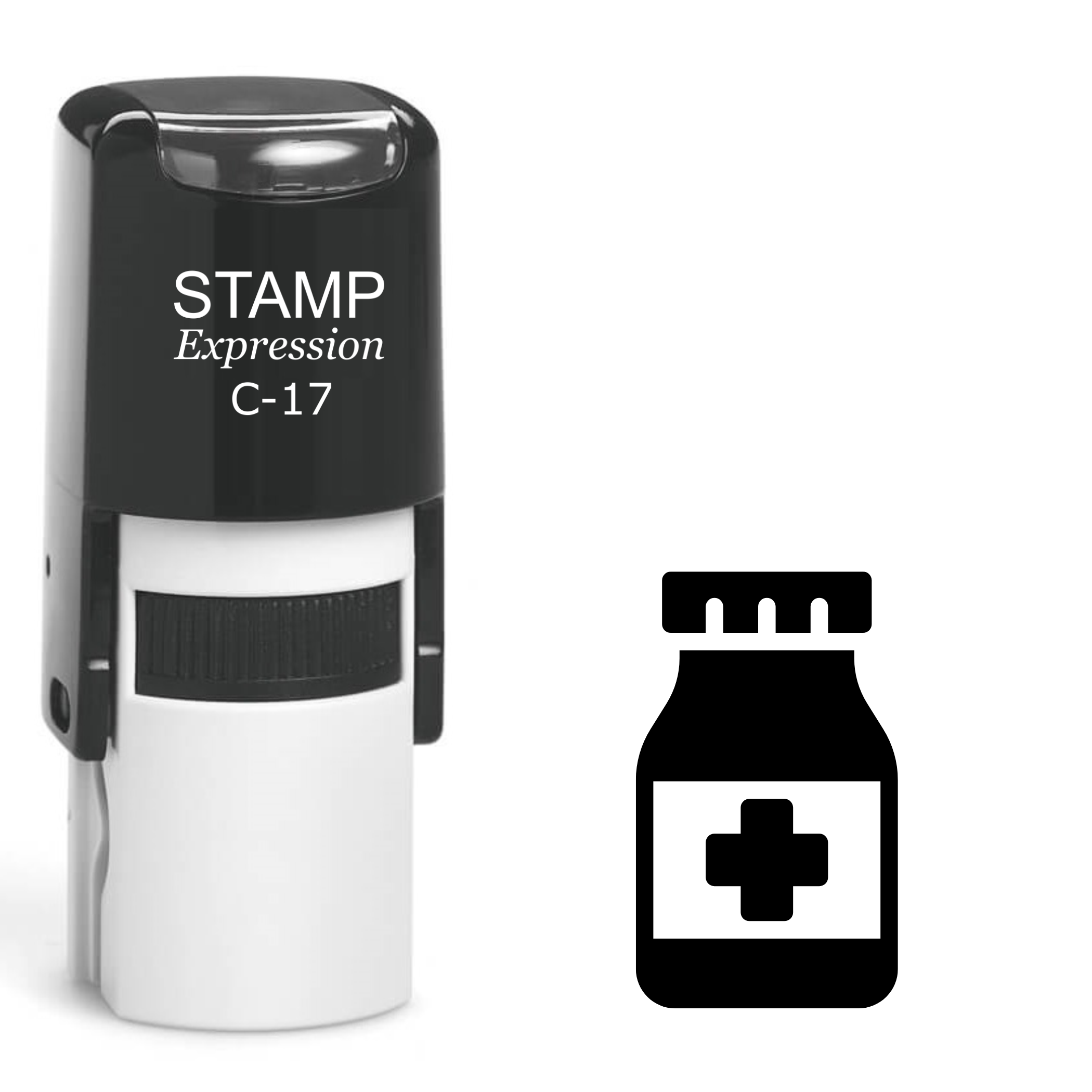 Medicine Self Inking Rubber Stamp (SH-62047)