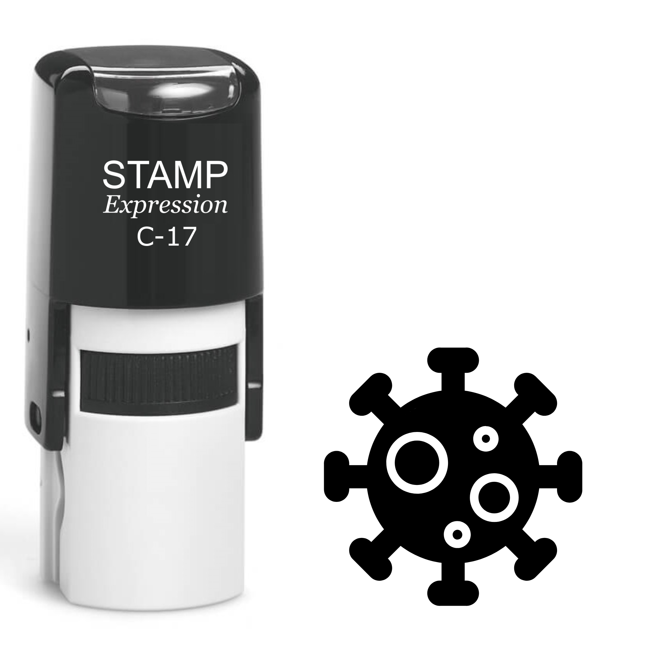 Virus Self Inking Rubber Stamp (SH-62049)