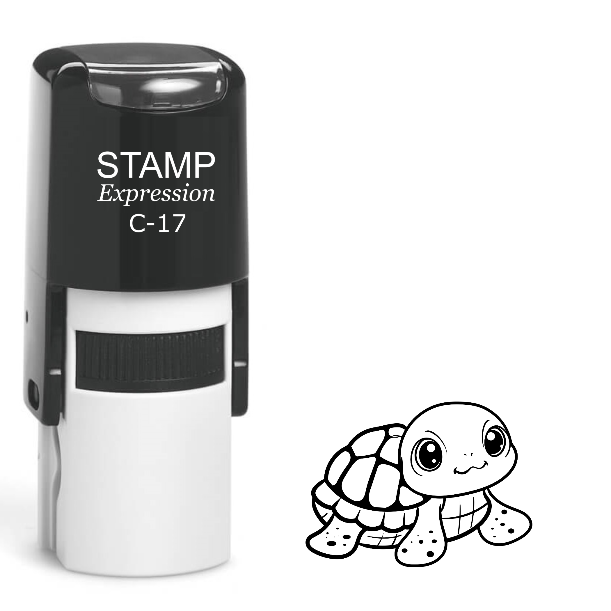Cute Turtle Self Inking Rubber Stamp (SH-62055)