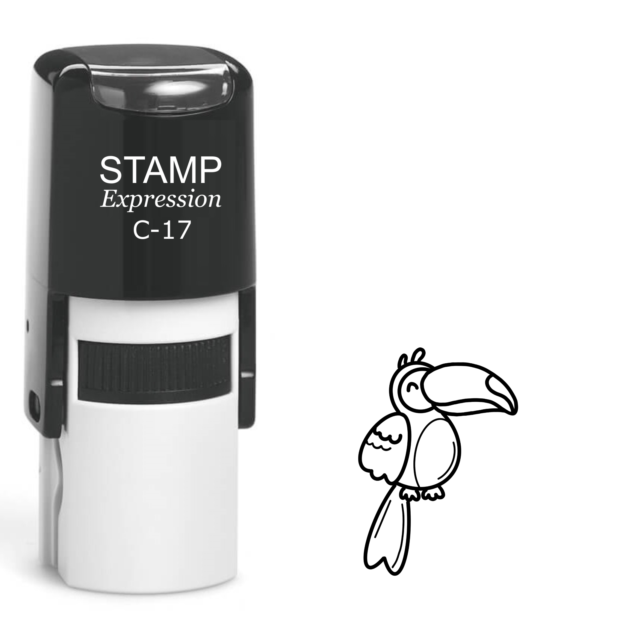 Toucan Bird Self Inking Rubber Stamp (SH-62061)