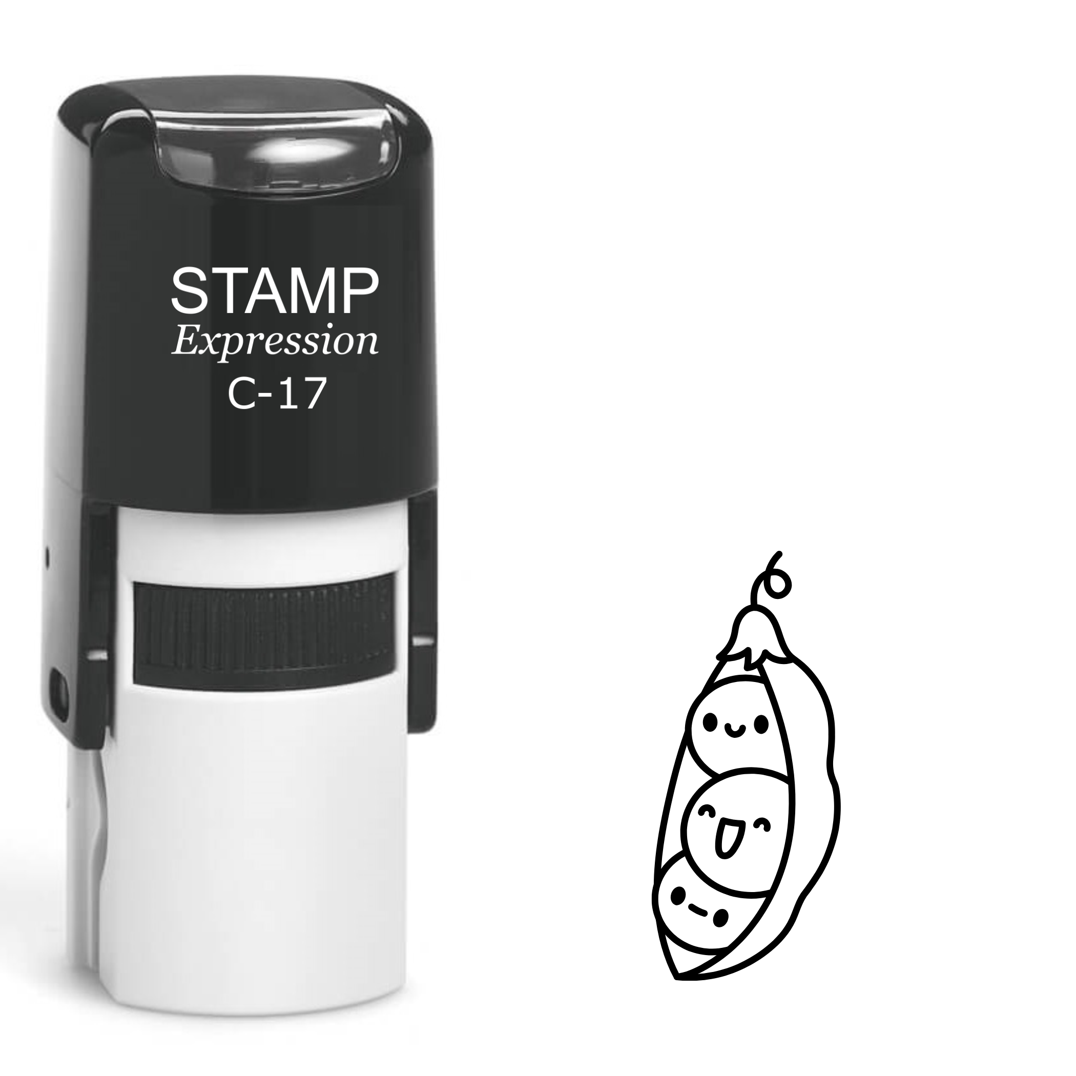 Peas in the Pod Self Inking Rubber Stamp (SH-62067)
