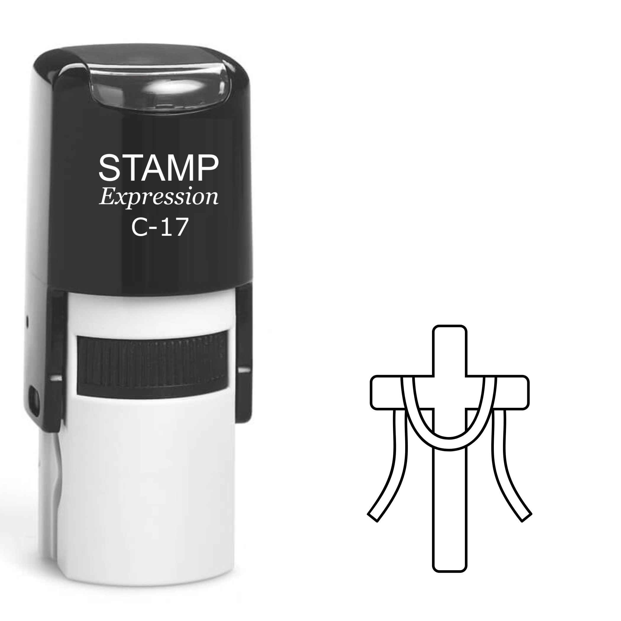 Cross Self Inking Rubber Stamp (SH-62092)