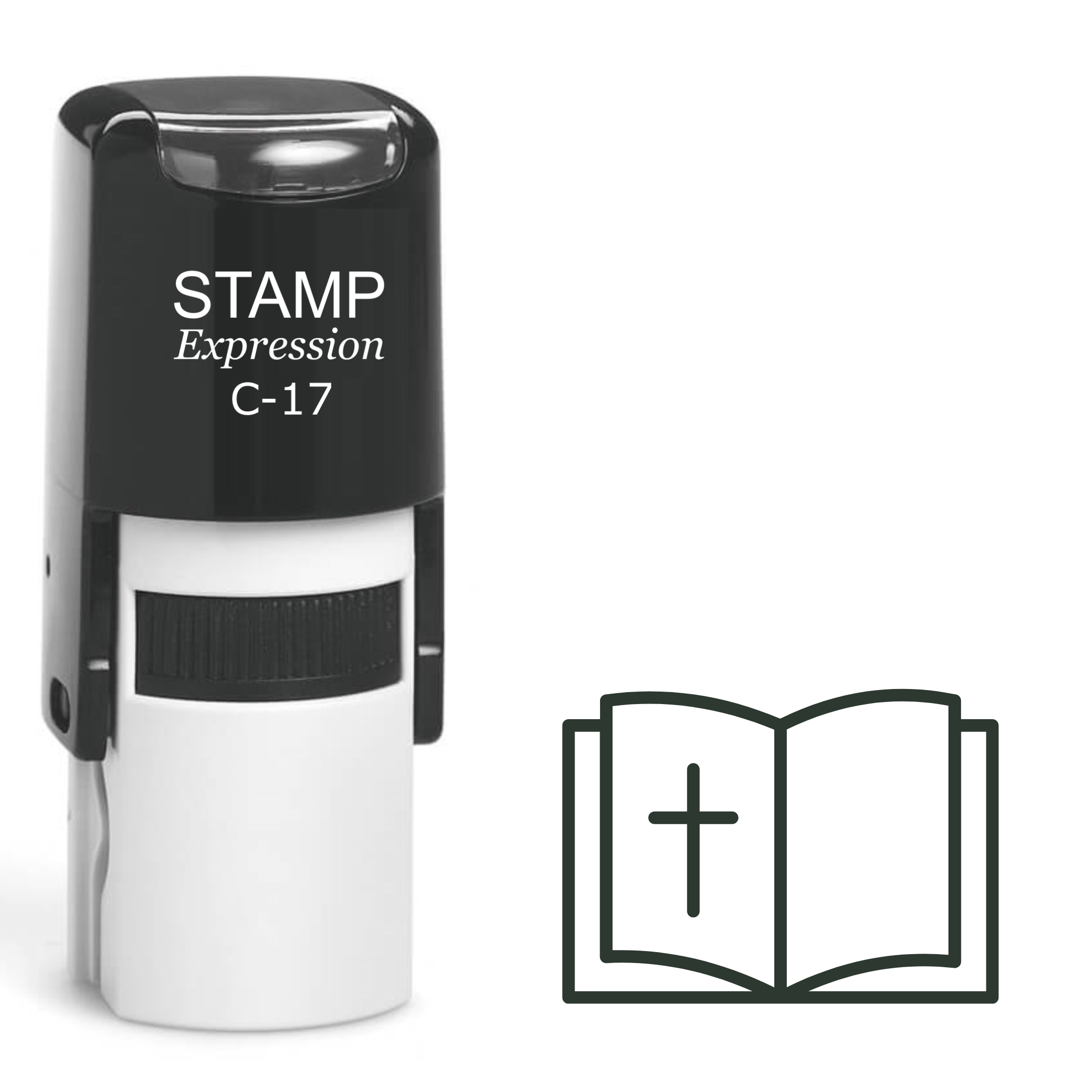 Bible Self Inking Rubber Stamp (SH-62094)