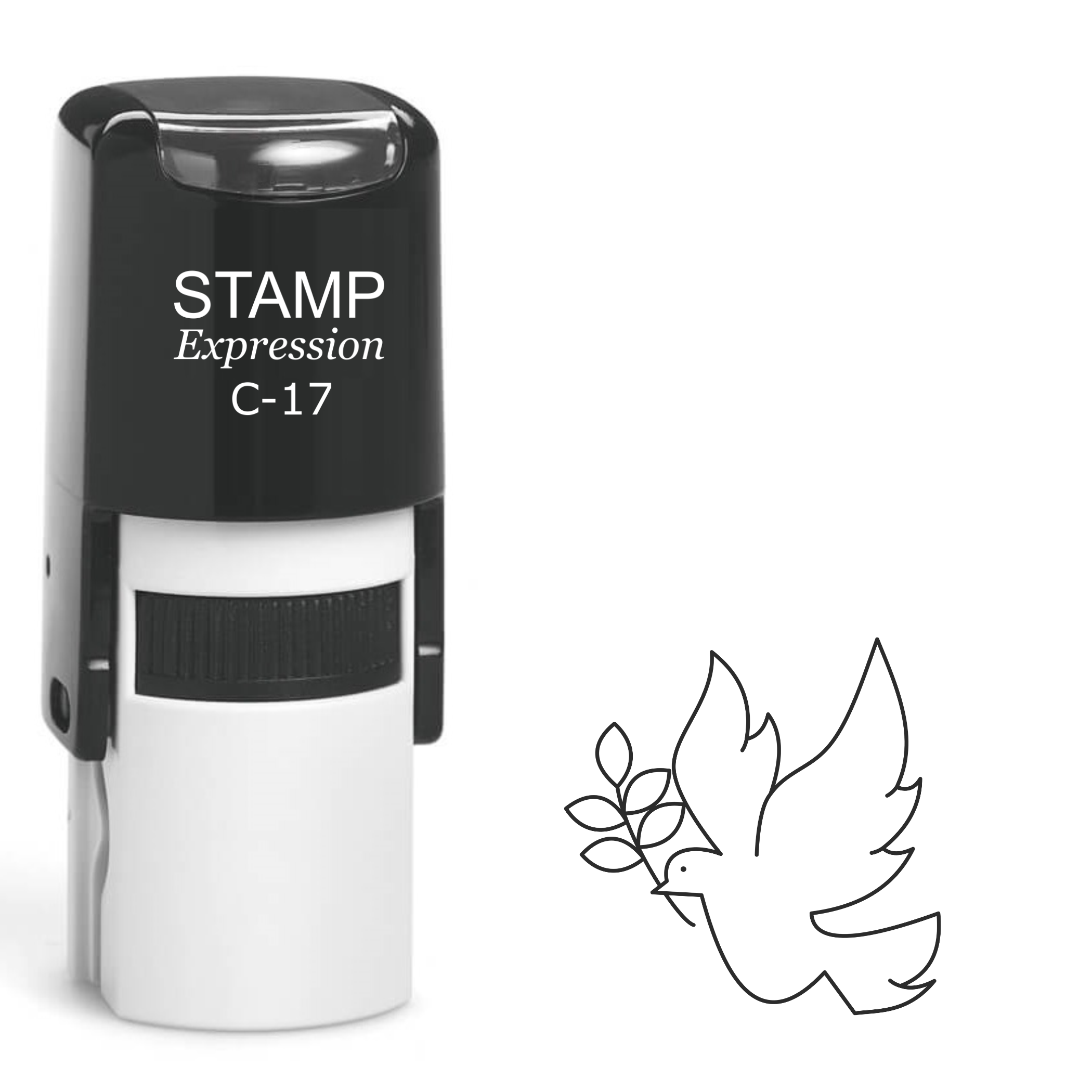 Dove Self Inking Rubber Stamp (SH-62103)