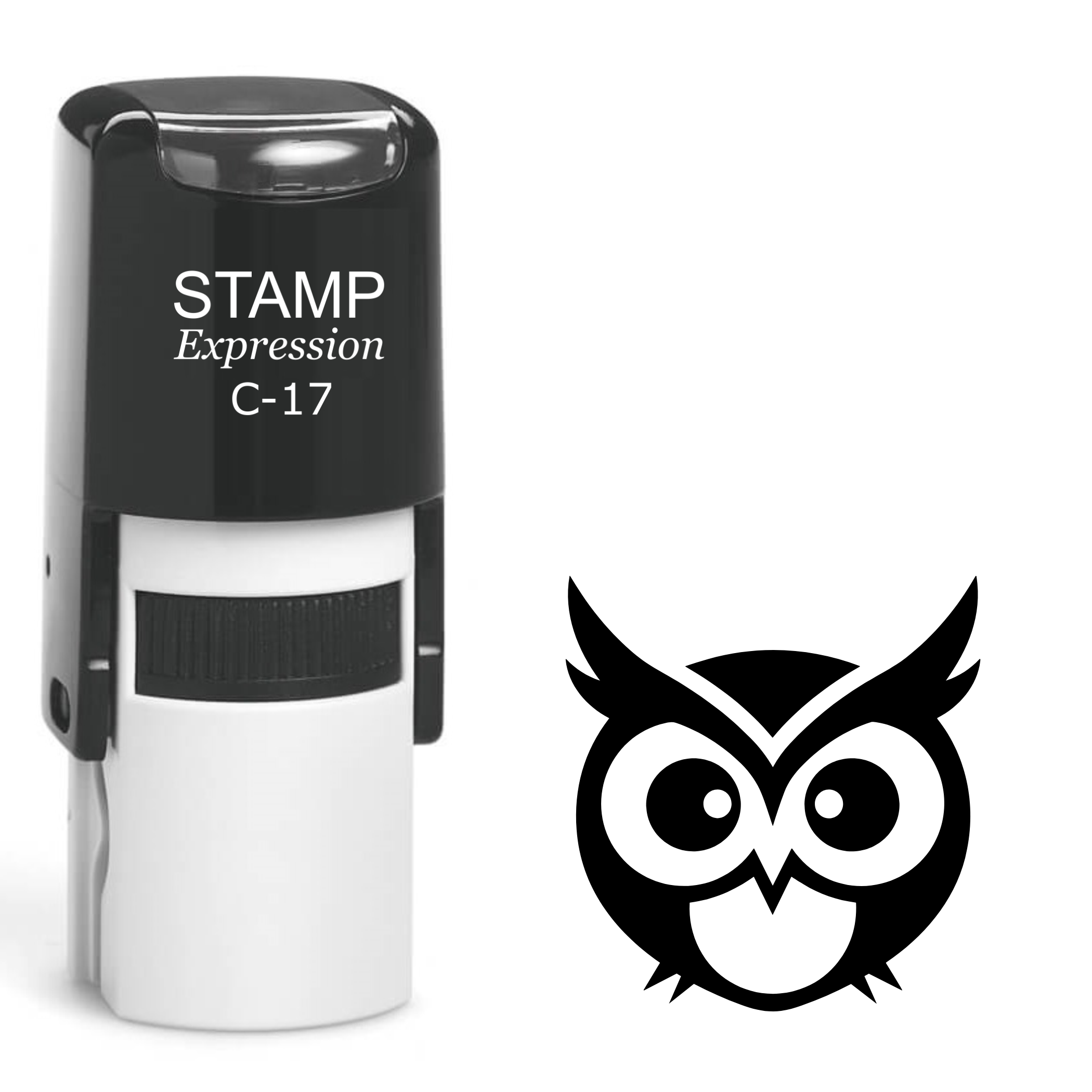 Owl Self Inking Rubber Stamp (SH-62119)