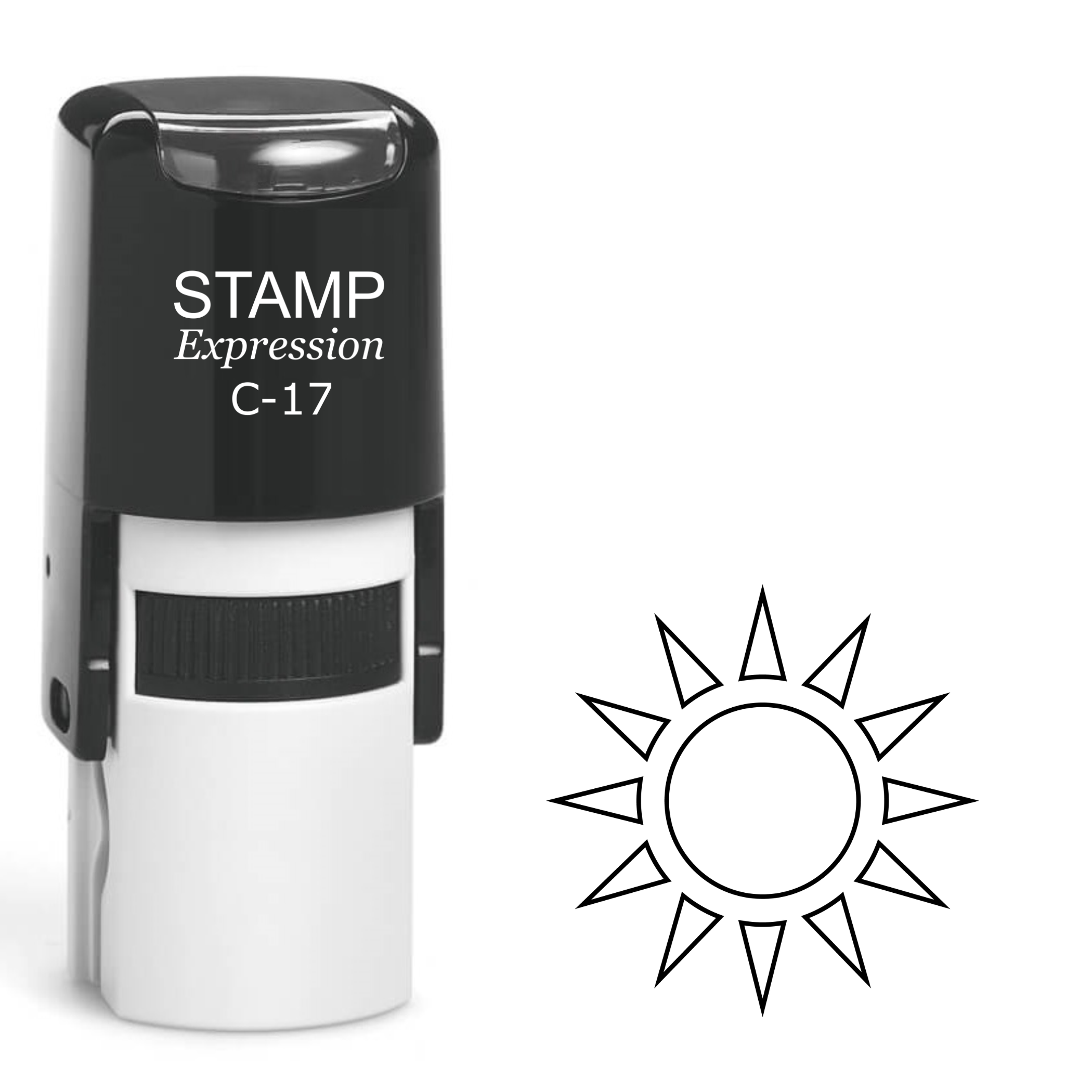 Sun Self Inking Rubber Stamp (SH-62134)